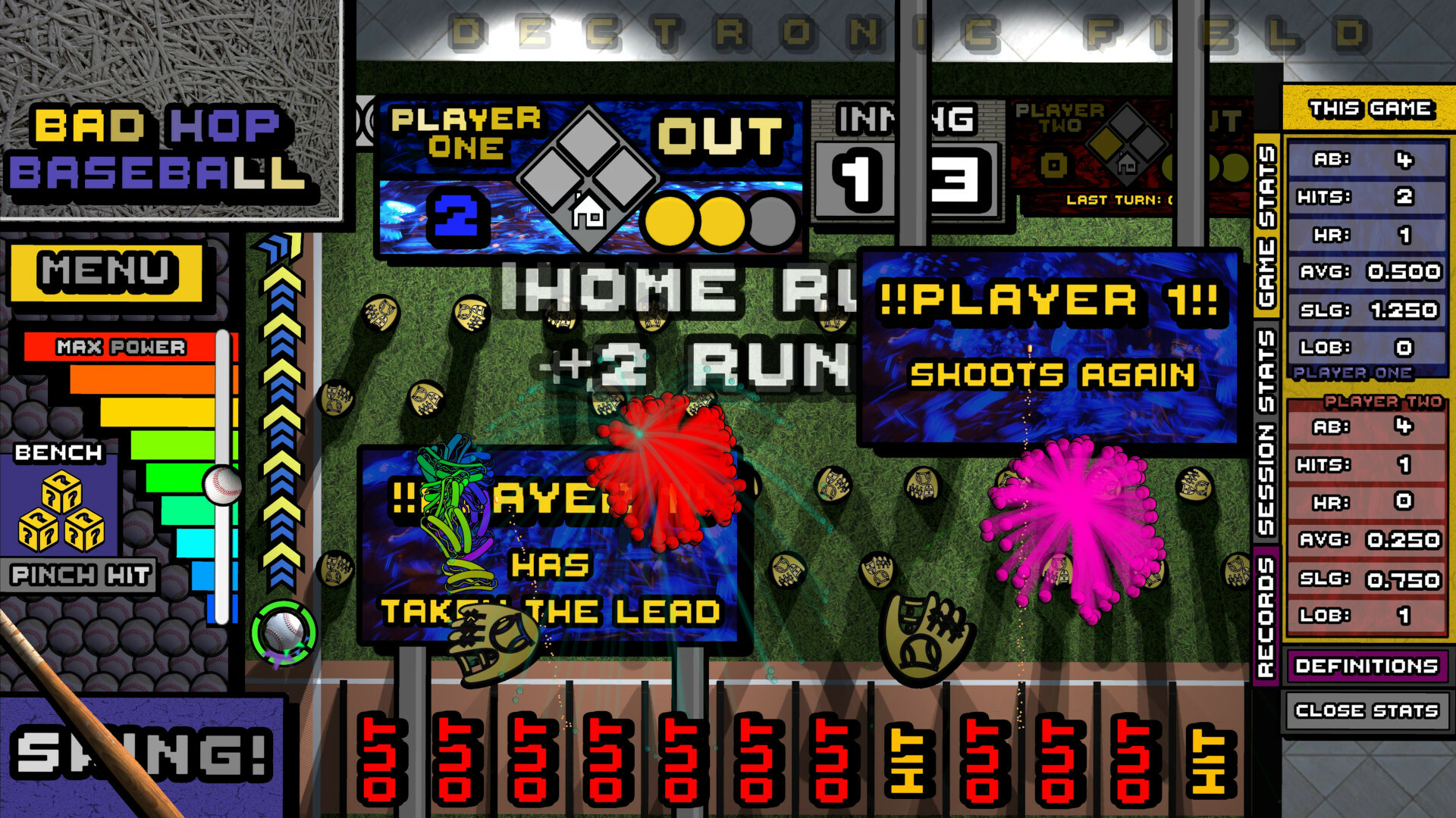 Bad Hop Baseball screenshot 3