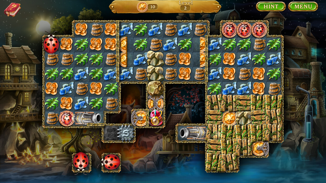 Spellarium 9 Match 3 Puzzle screenshot 2