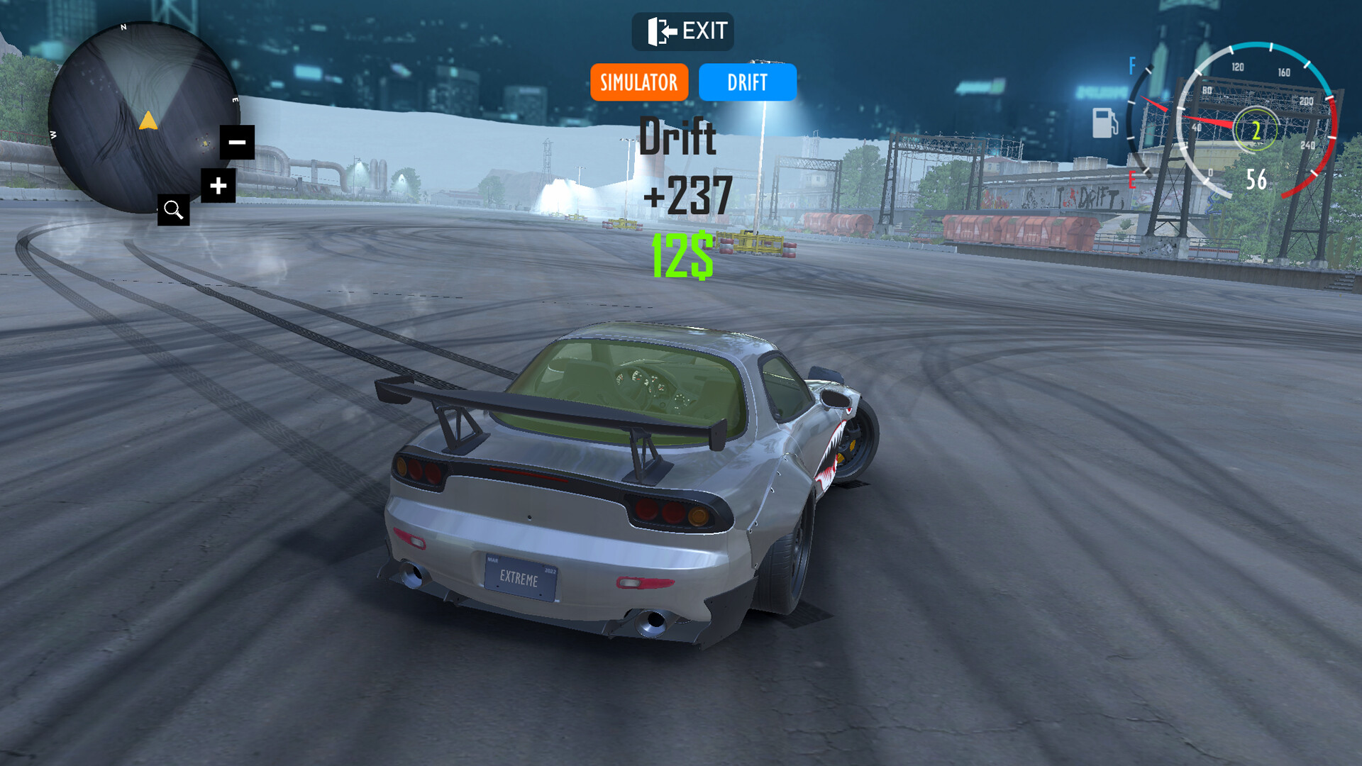 Extreme Car Drift Simulator screenshot 2