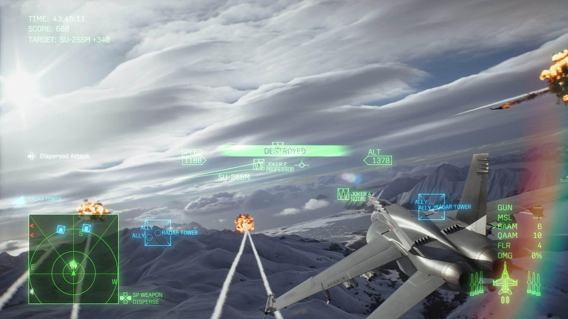 ACE COMBAT 8: WINGS OF THEVE screenshot 7