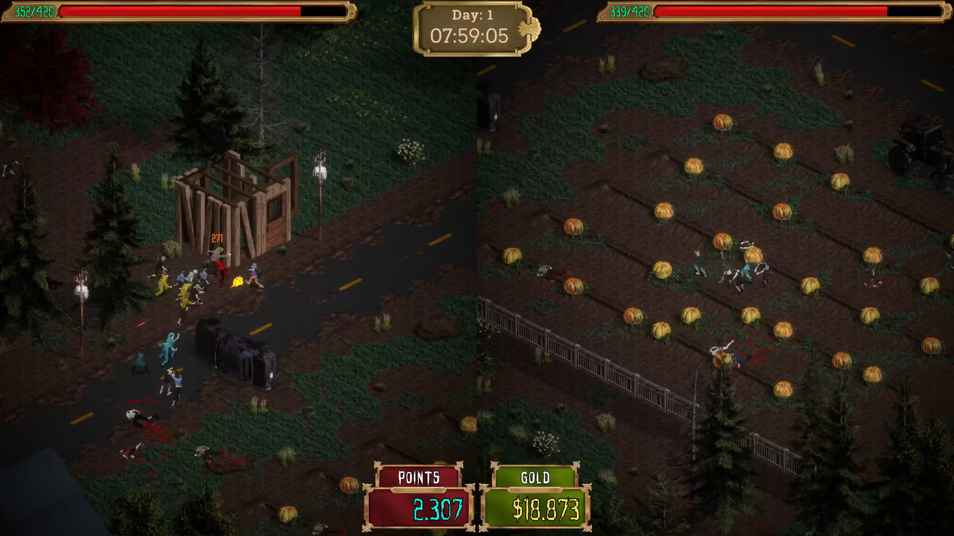 Dawn of the Zombies: Survivors screenshot 1