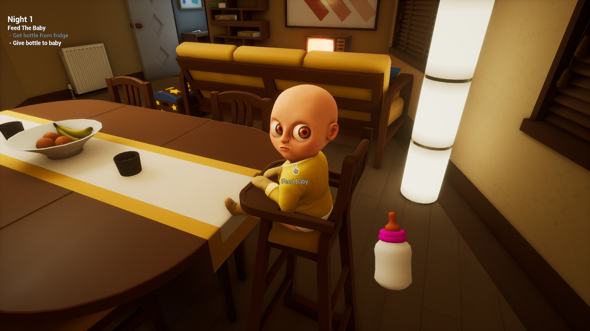 The Baby In Yellow screenshot 1