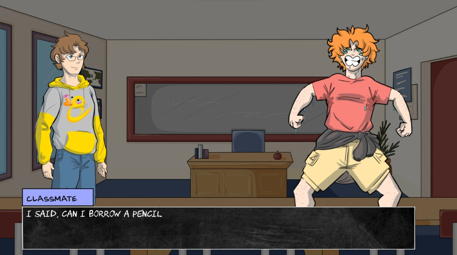 Pencil Plus: The Wrath of The Spankster screenshot 1