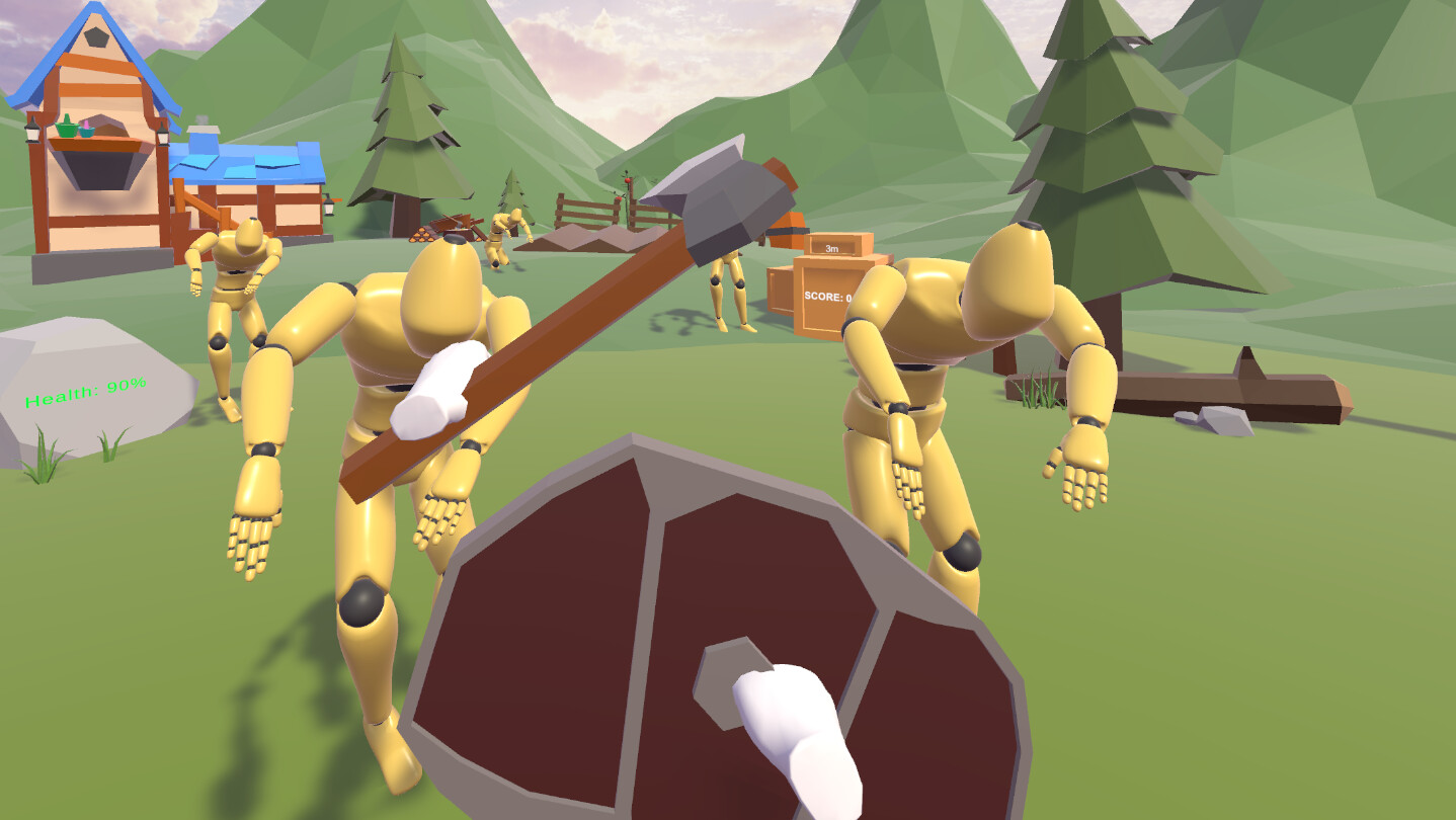 Banana Attack VR screenshot 2
