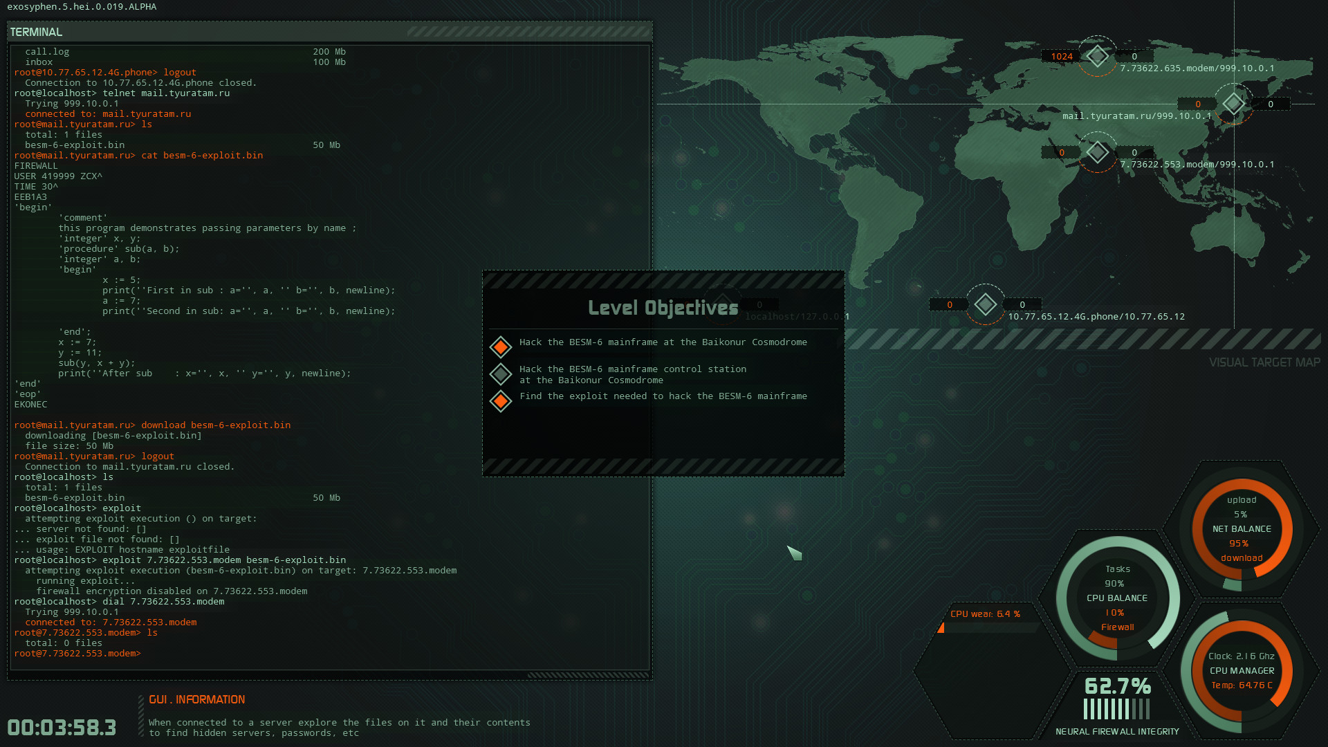 Hacker Evolution IMMERSION screenshot 5