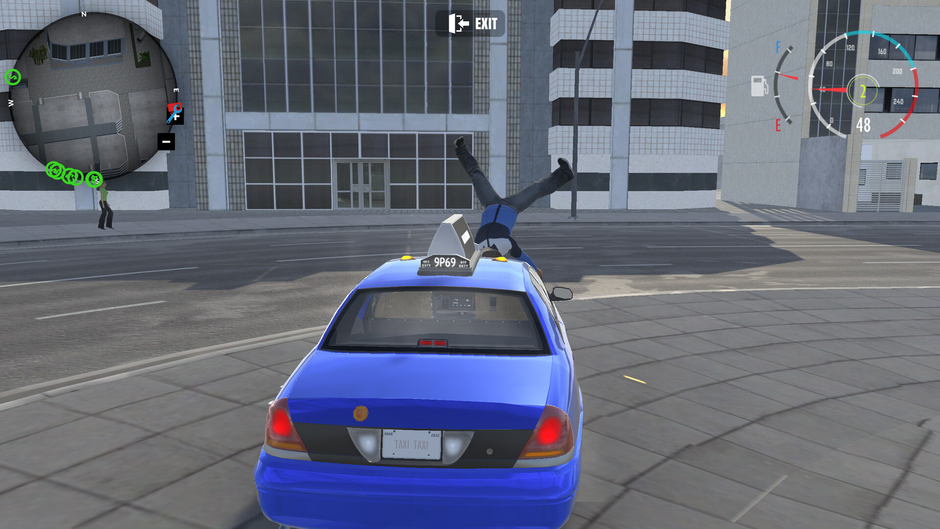 Taxi Driver Simulator: Car Parking screenshot 2