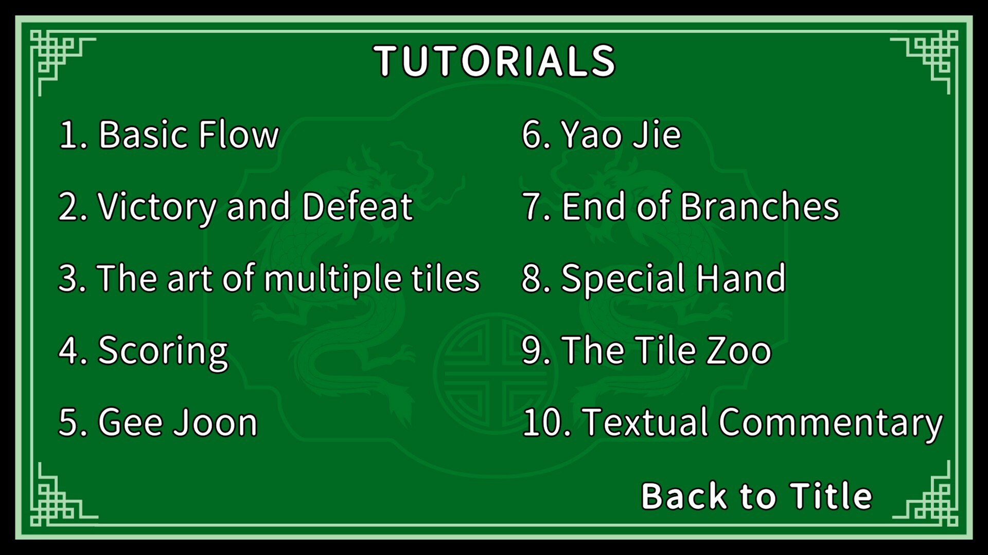 Japanese Style Tien Gow screenshot 5