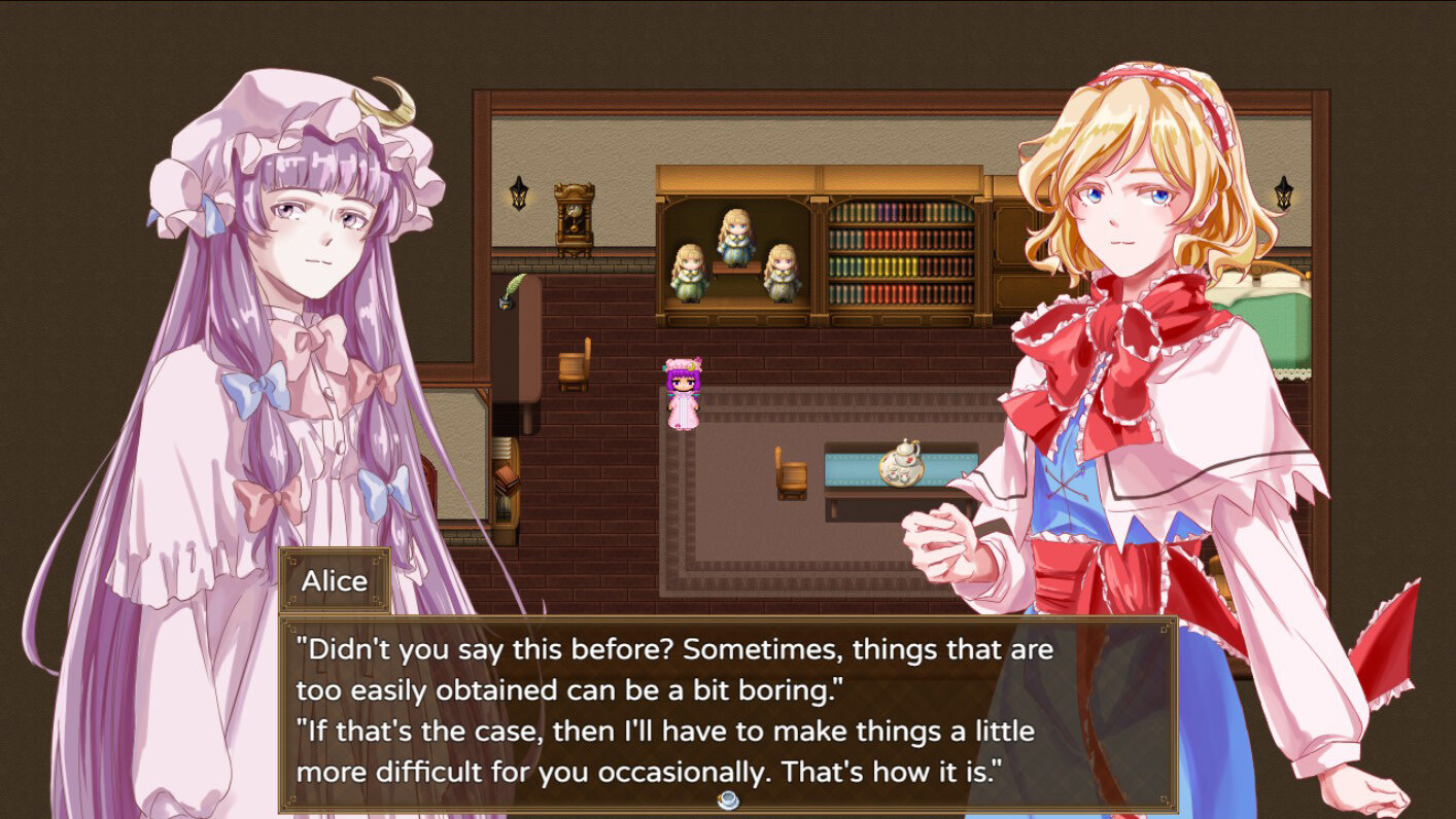 Patchouli's Adventure In Doll's House screenshot 2