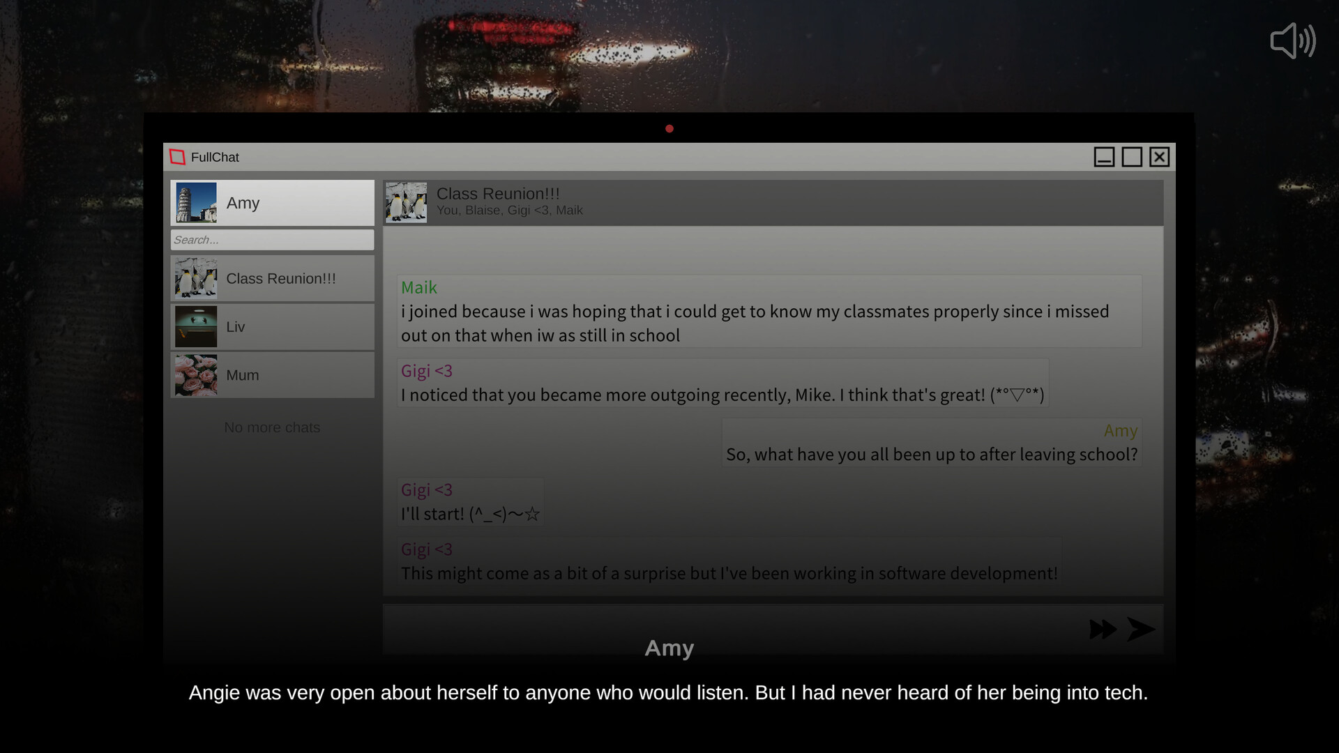 Class Reunion Chat Room screenshot 3