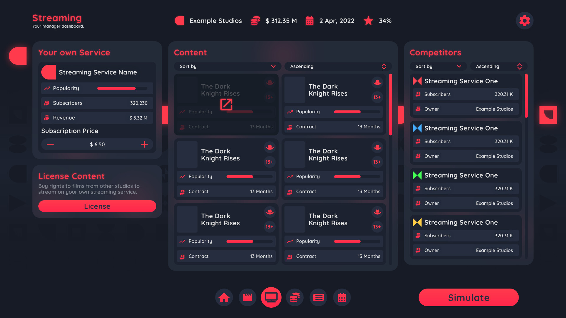 Film Studio Manager screenshot 3