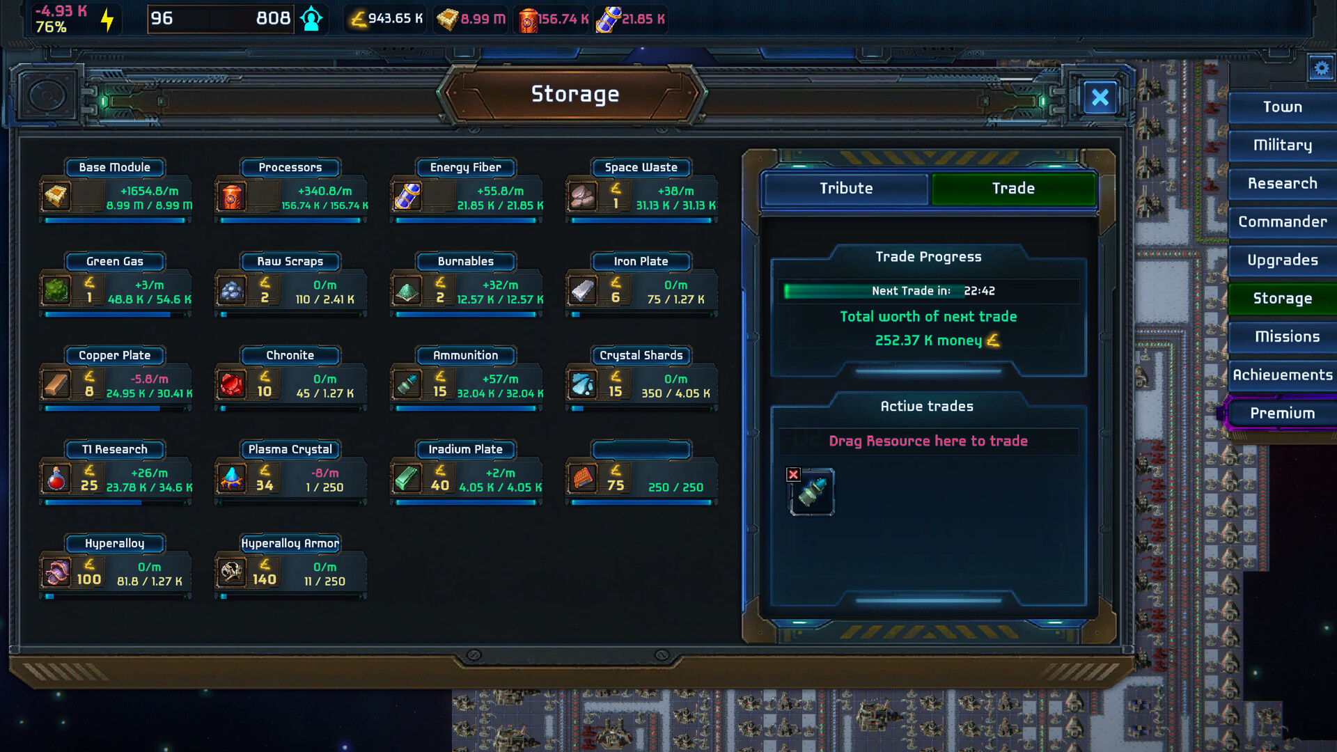 Planetary Factory - An Idle Automation Game screenshot 5