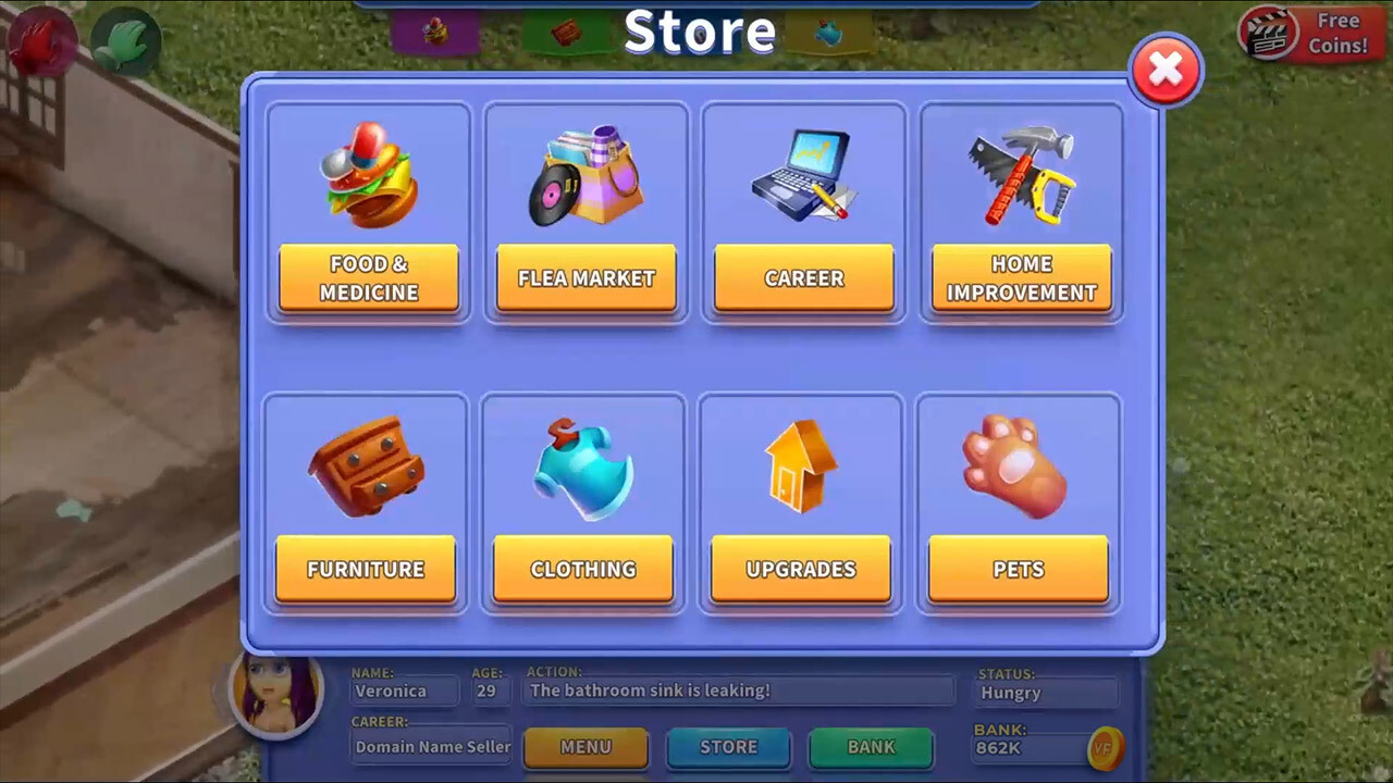 Virtual Families 3 screenshot 1