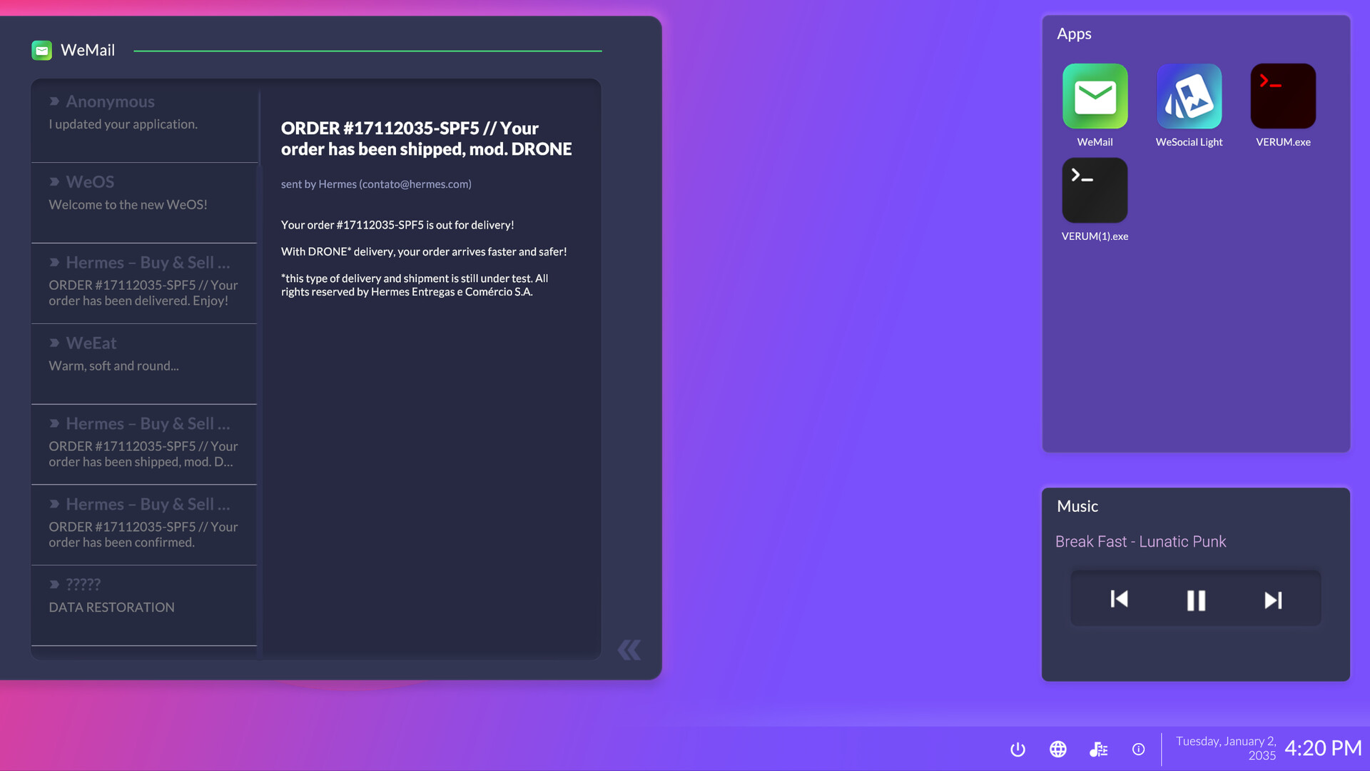VERUM screenshot 2