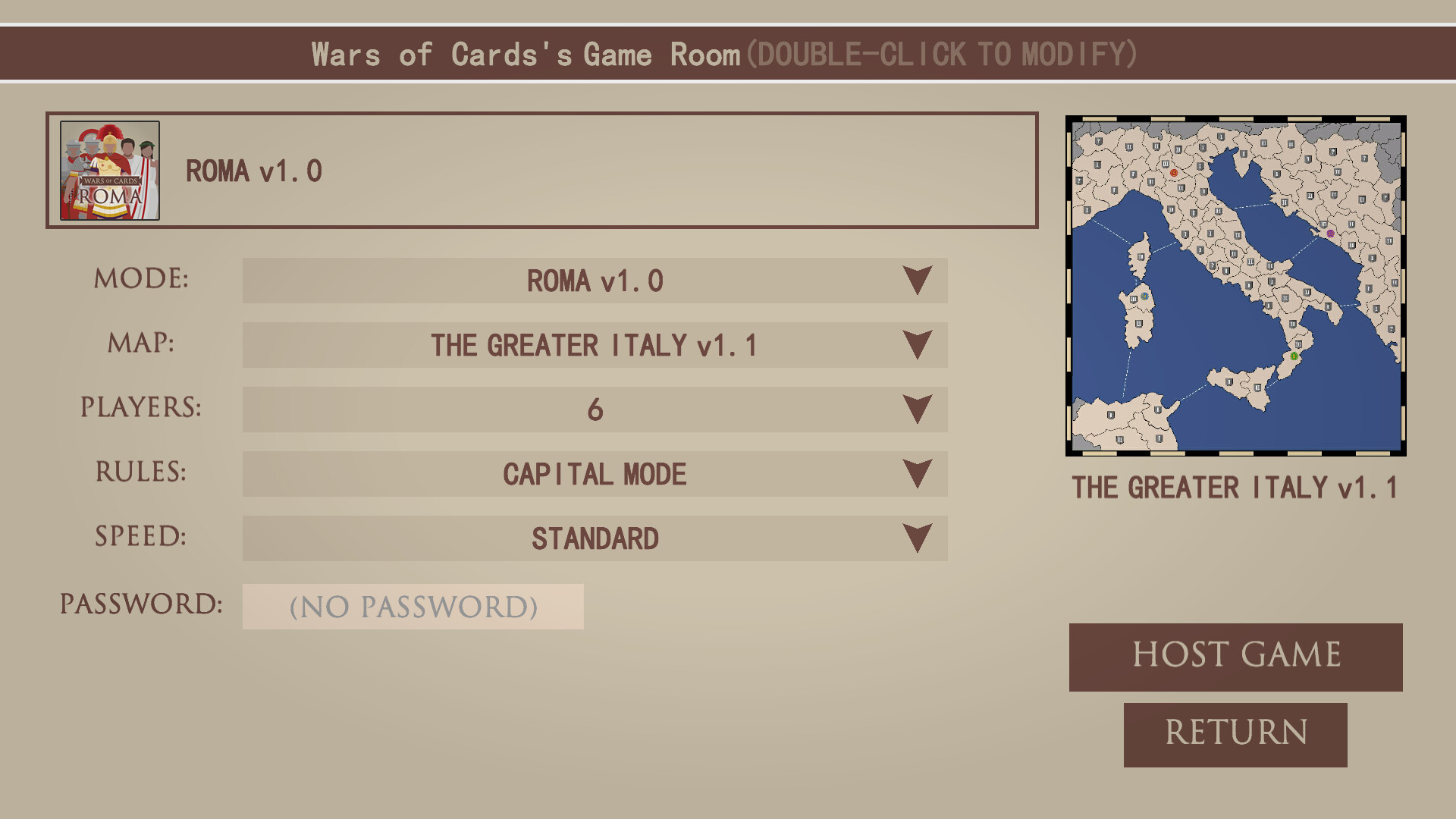 Wars of Cards: ROMA screenshot 2