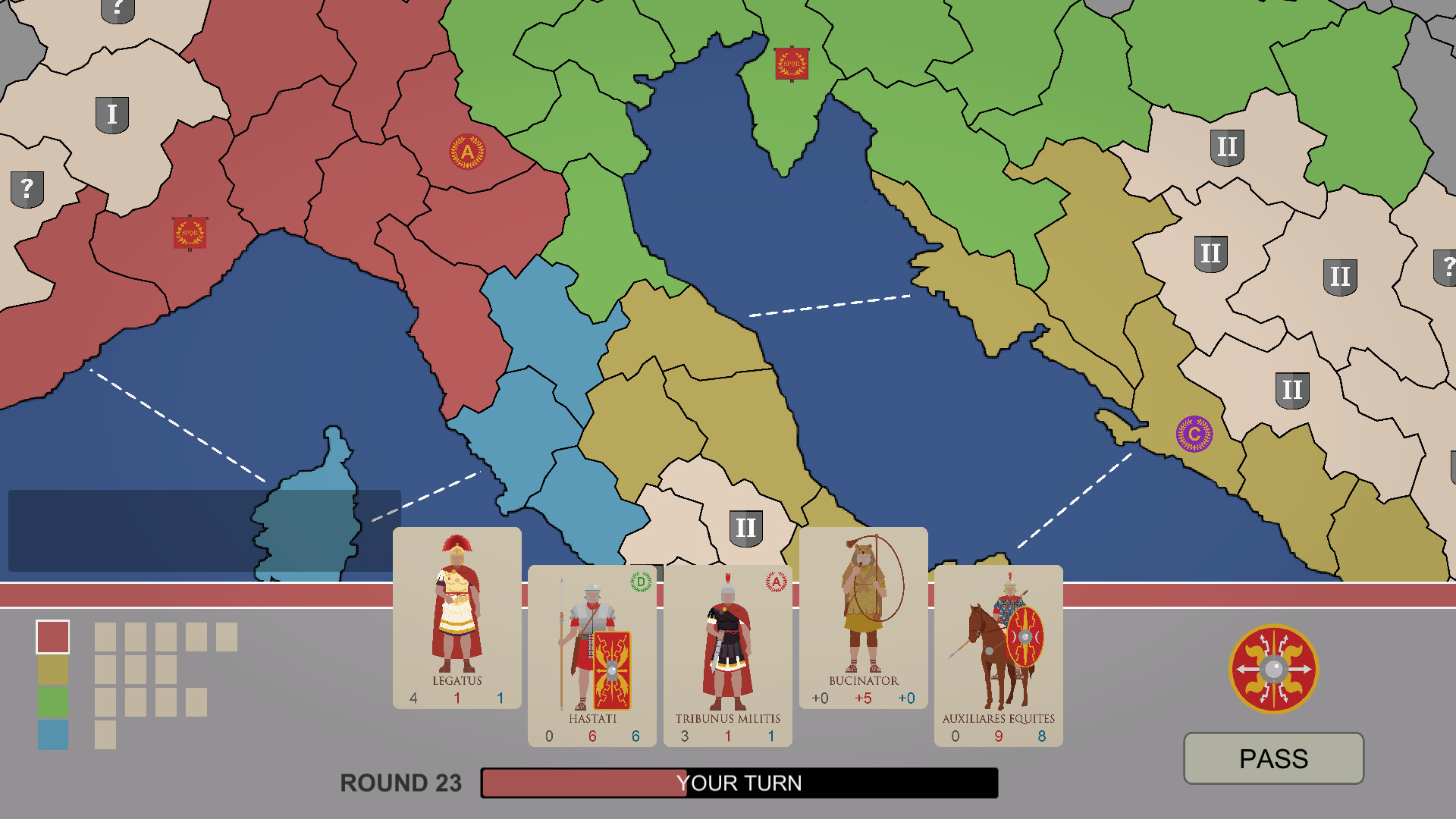 Wars of Cards: ROMA screenshot 4