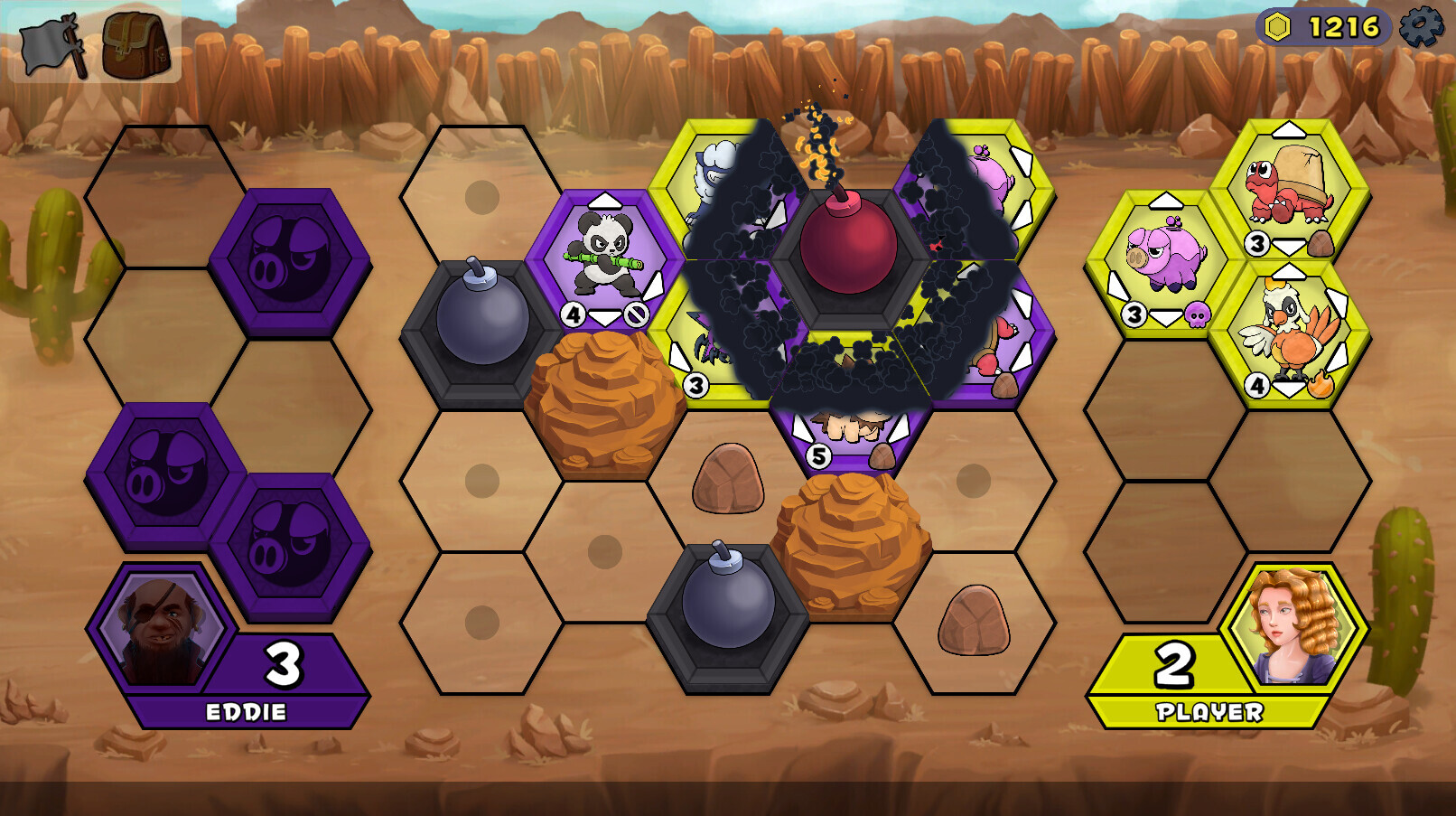 Attack on Hex Island screenshot 2