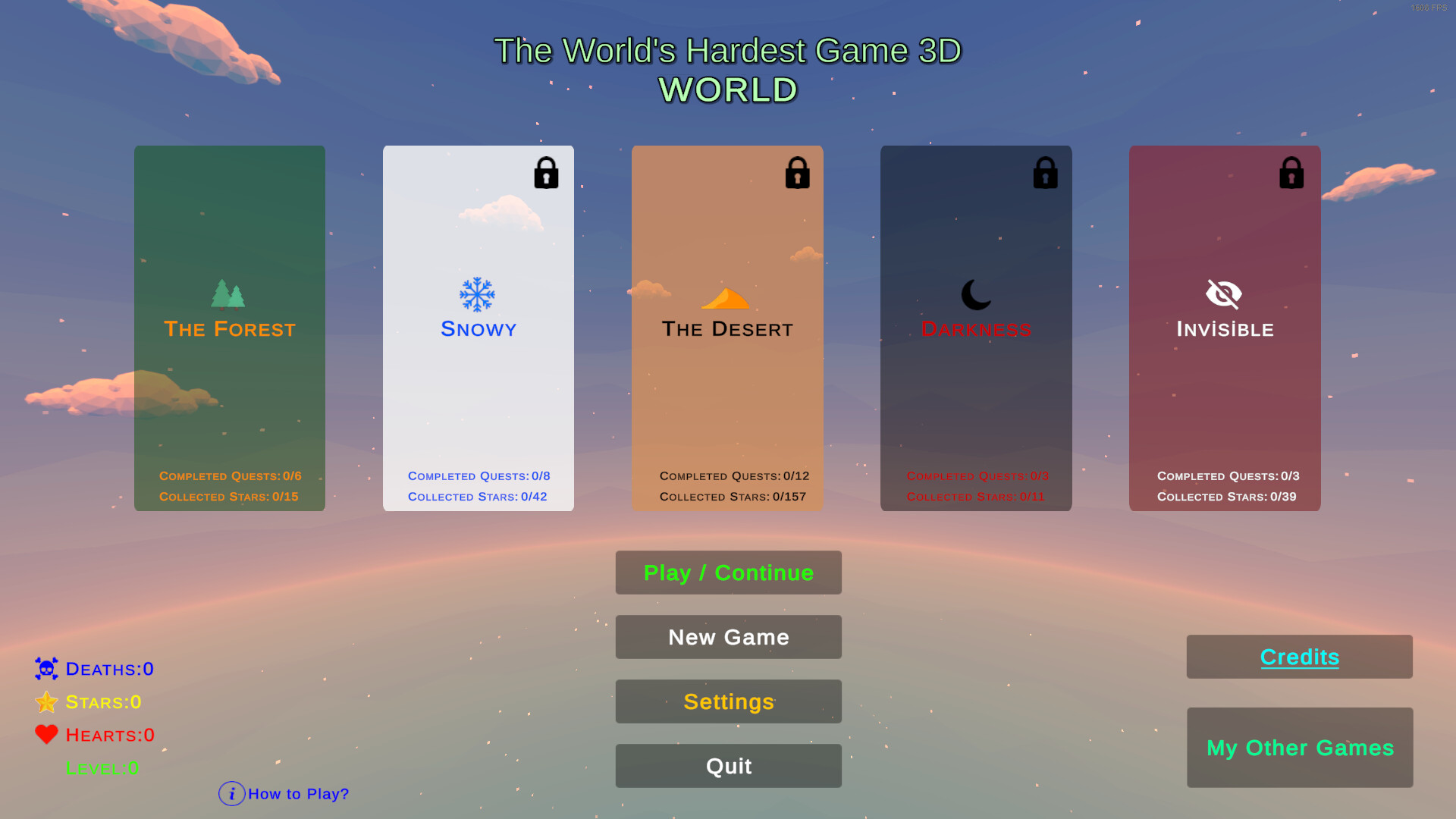 The World's Hardest Game 3D World screenshot 1