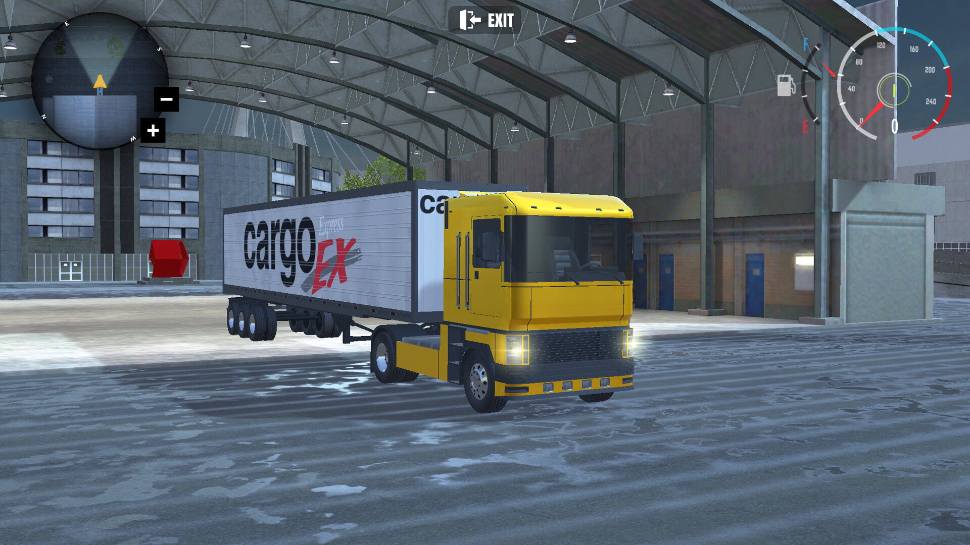 Cargo Truck Simulator 2023 screenshot 1