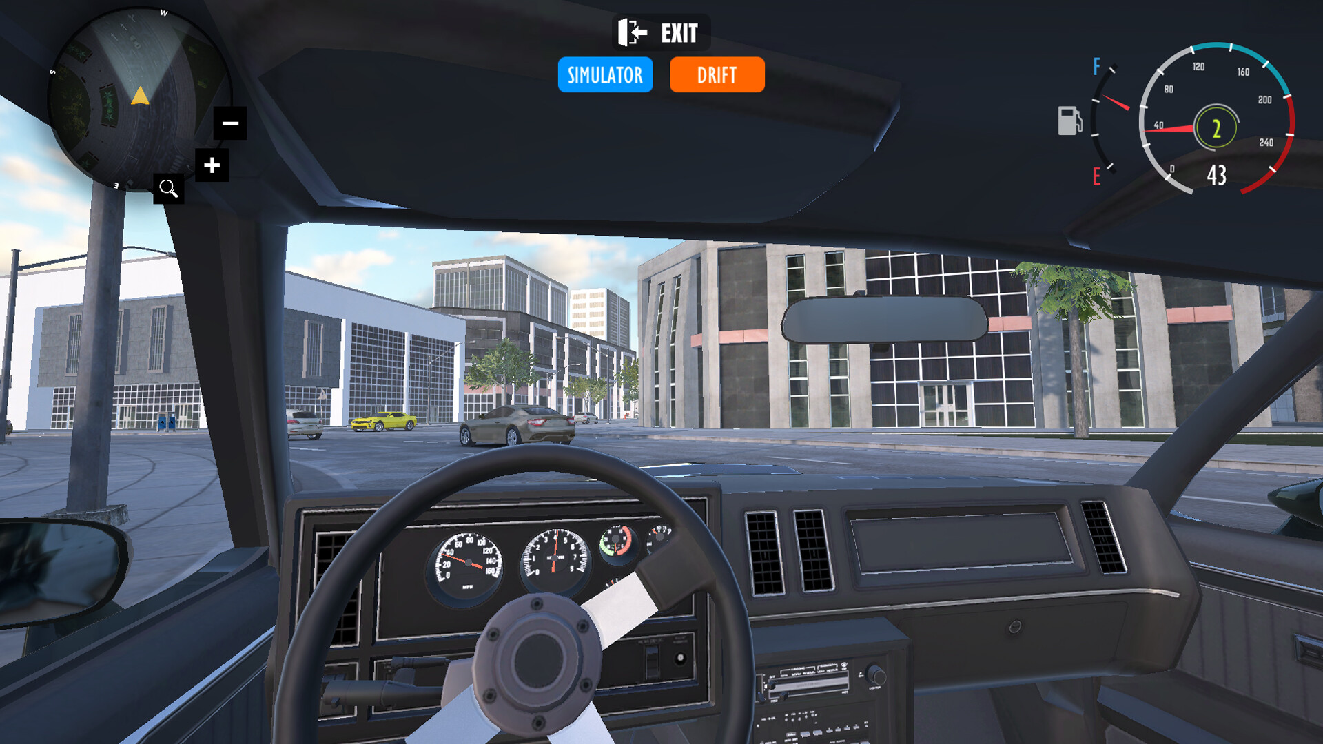 Classic Car Simulator: Car Driving screenshot 4