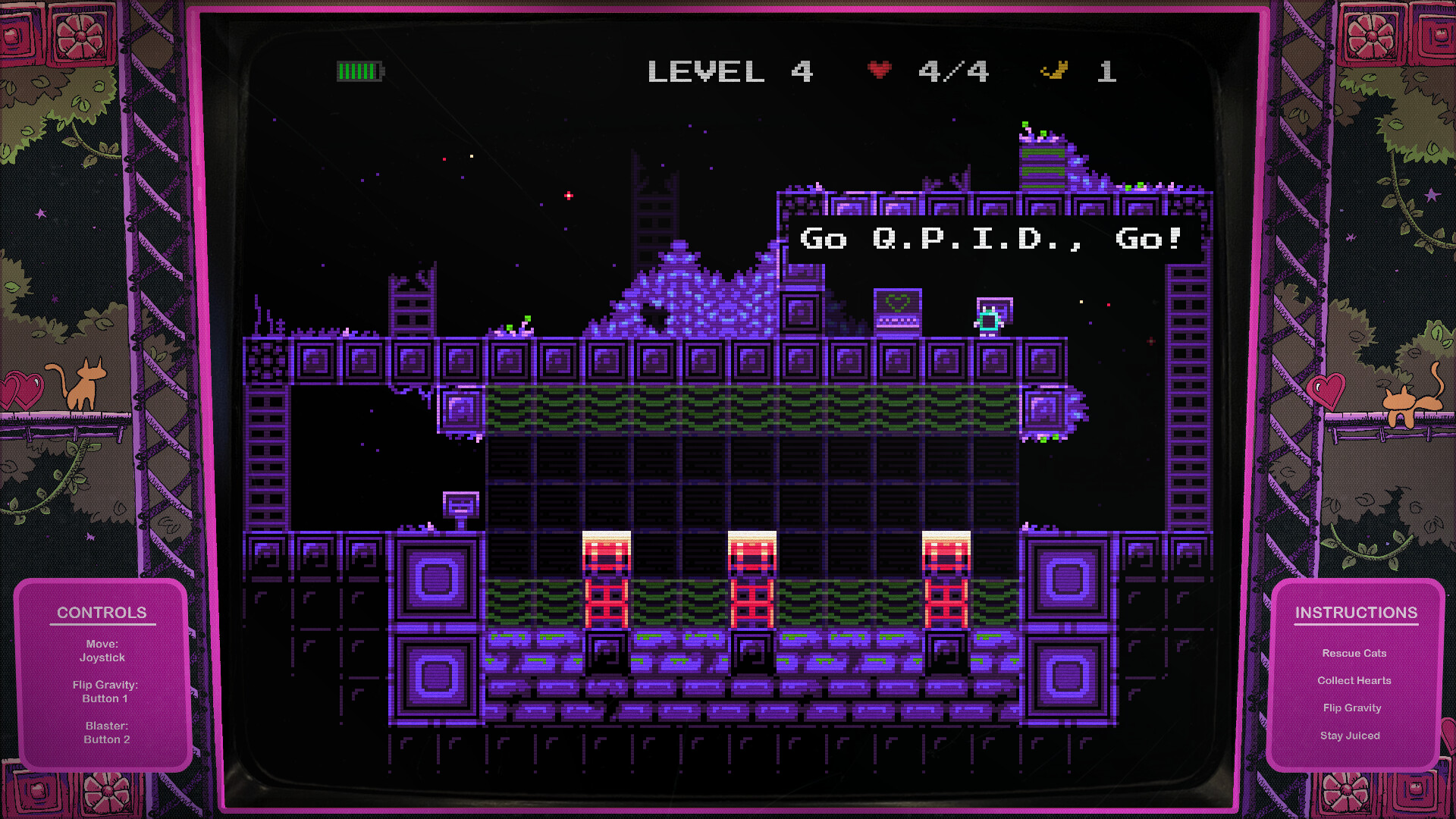Digital Eclipse Arcade: Q.P.I.D. screenshot 3