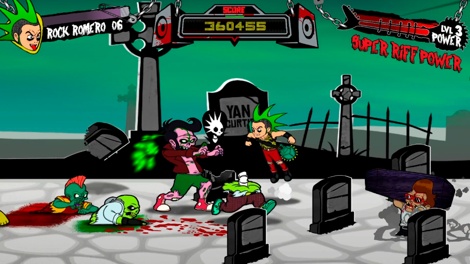 ZOMBI ROCKSTAR screenshot 1