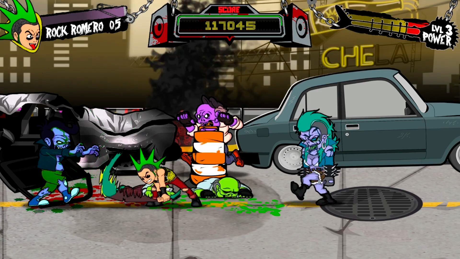 ZOMBI ROCKSTAR screenshot 4