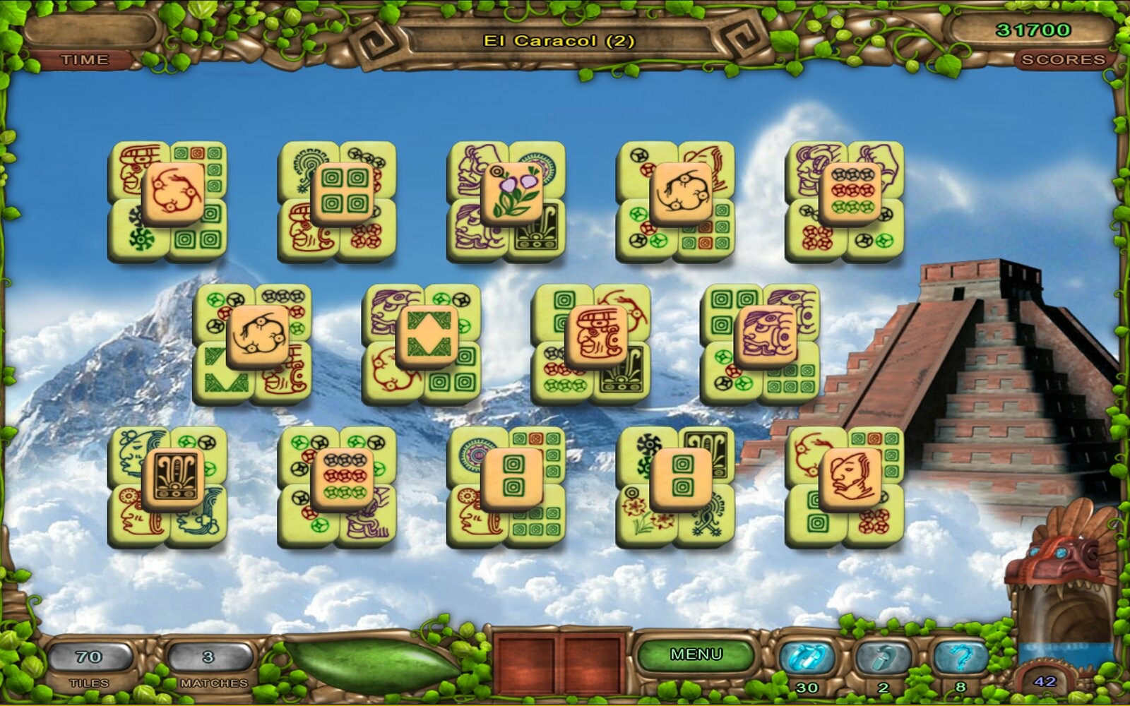 Mahjong - Legacy of the Toltecs screenshot 4