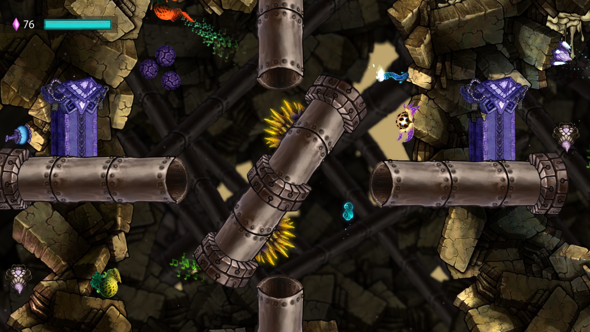 Beatbuddy: Tale of the Guardians screenshot 2