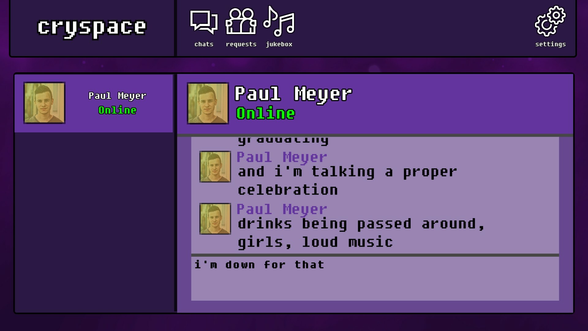 Cryspace screenshot 4