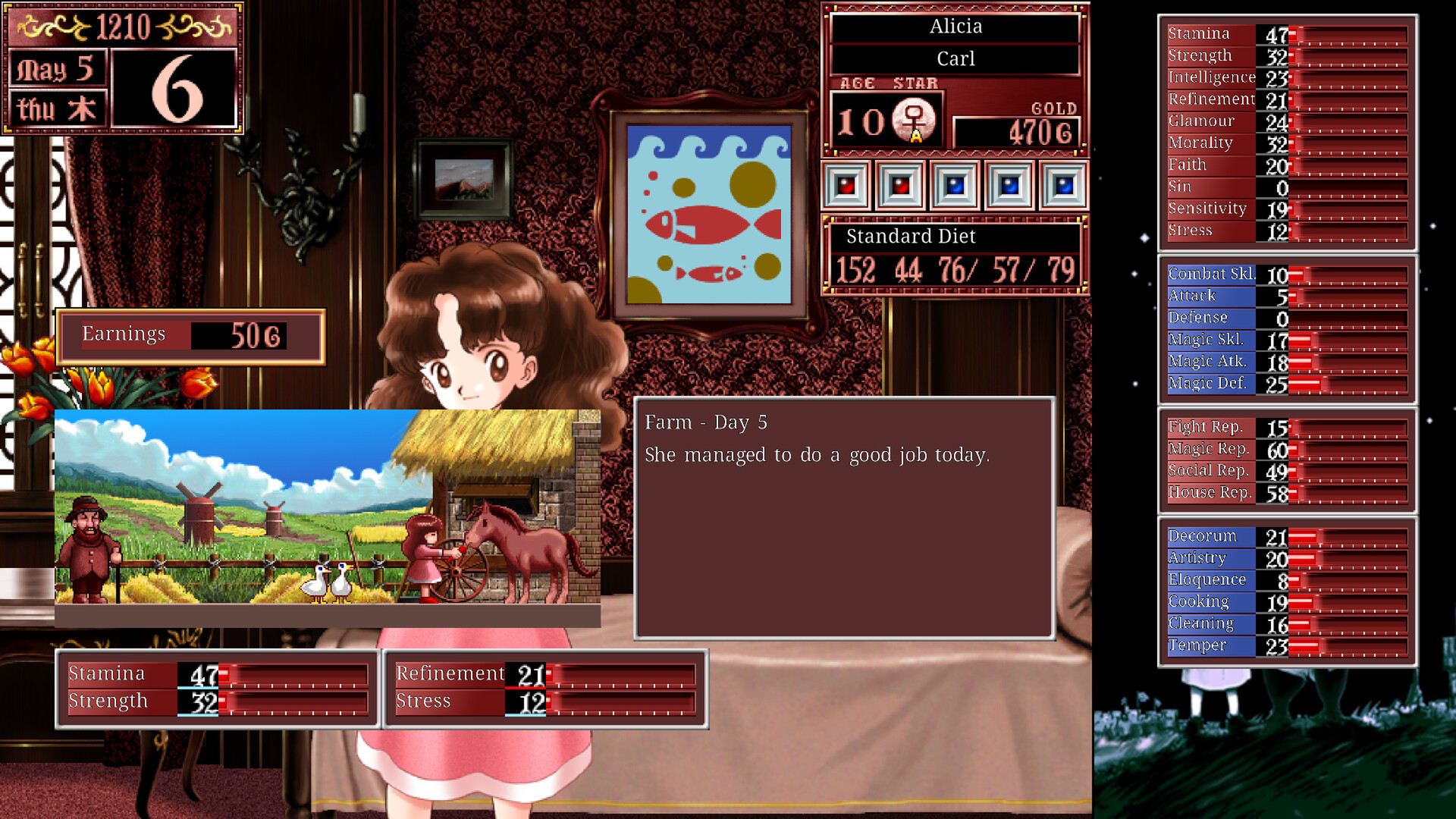 Princess Maker 2 Regeneration screenshot 3