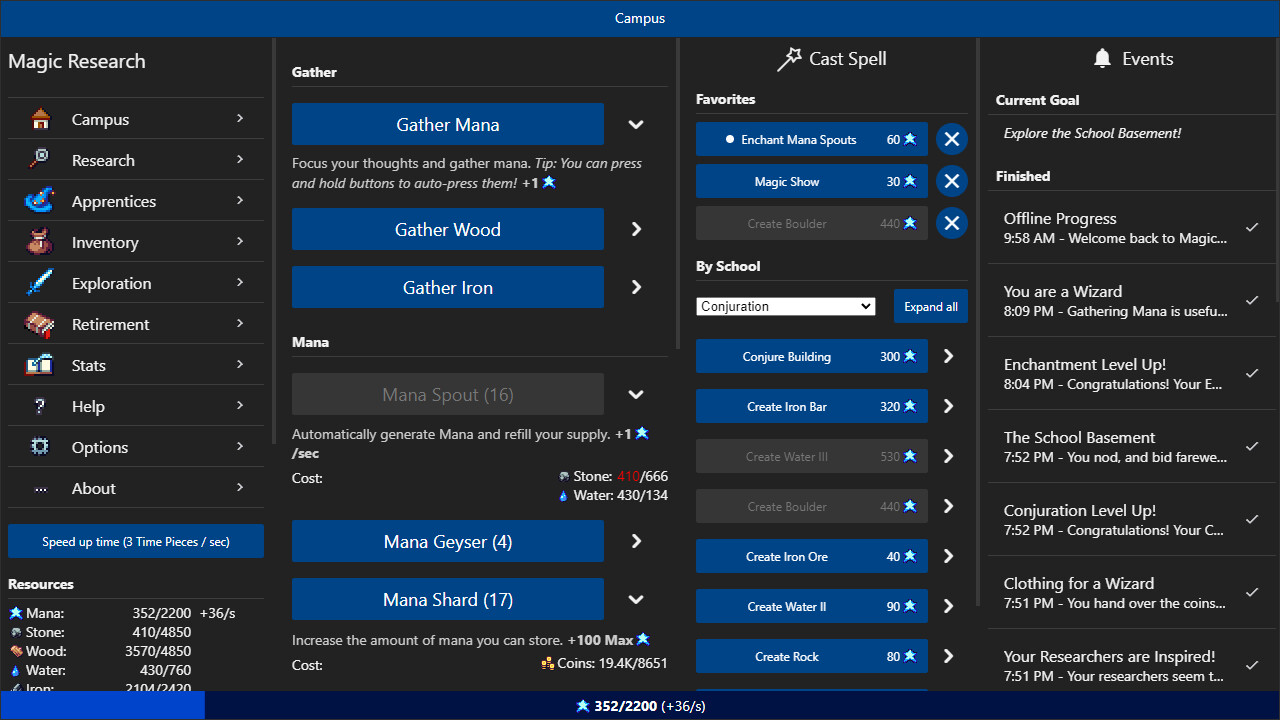 Magic Research screenshot 3