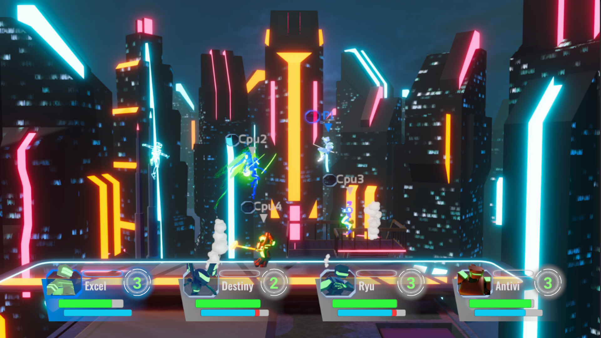 Clash of Digital : Rumble Smash screenshot 4