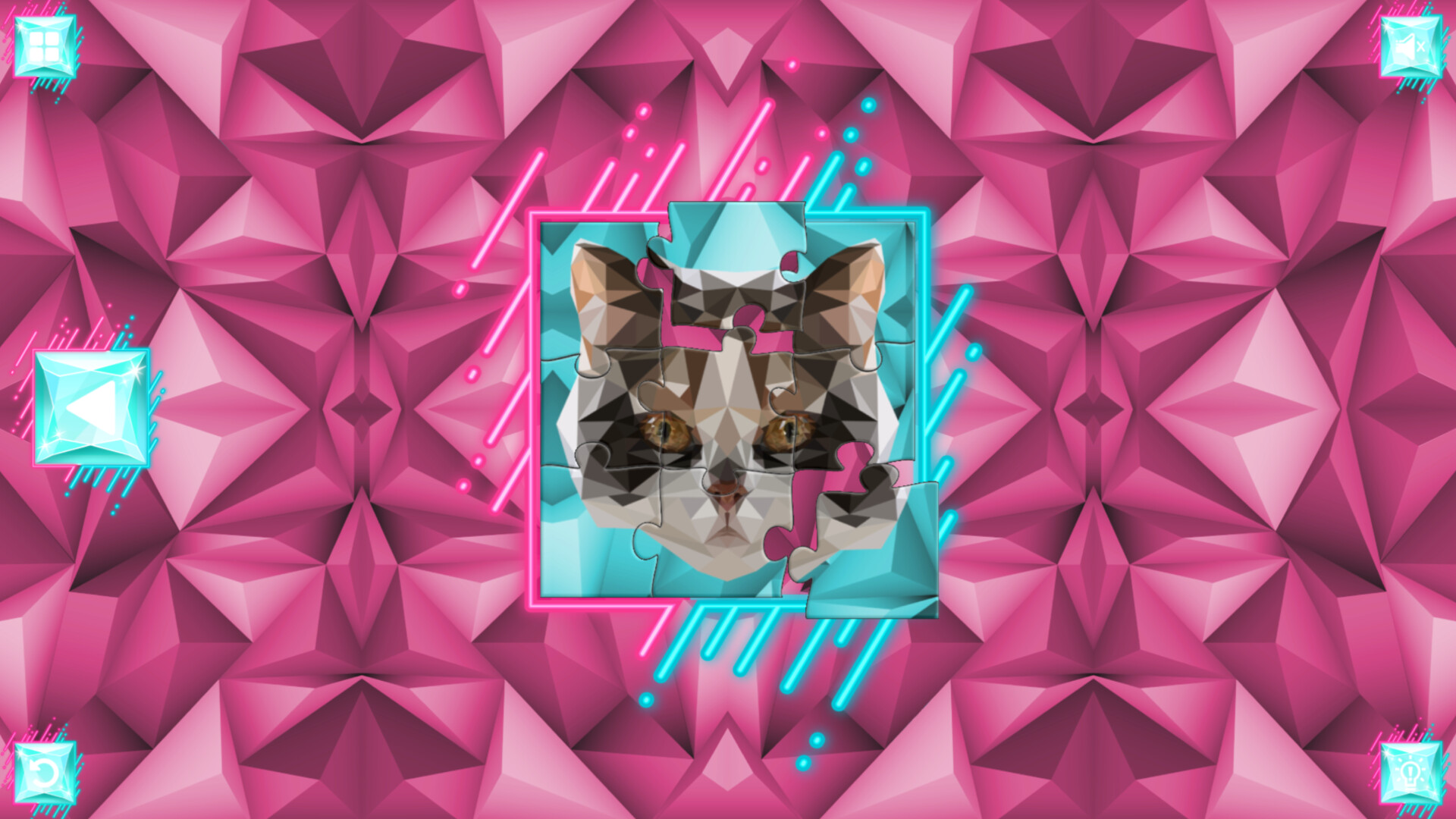 Poly Jigsaw: Cats screenshot 5