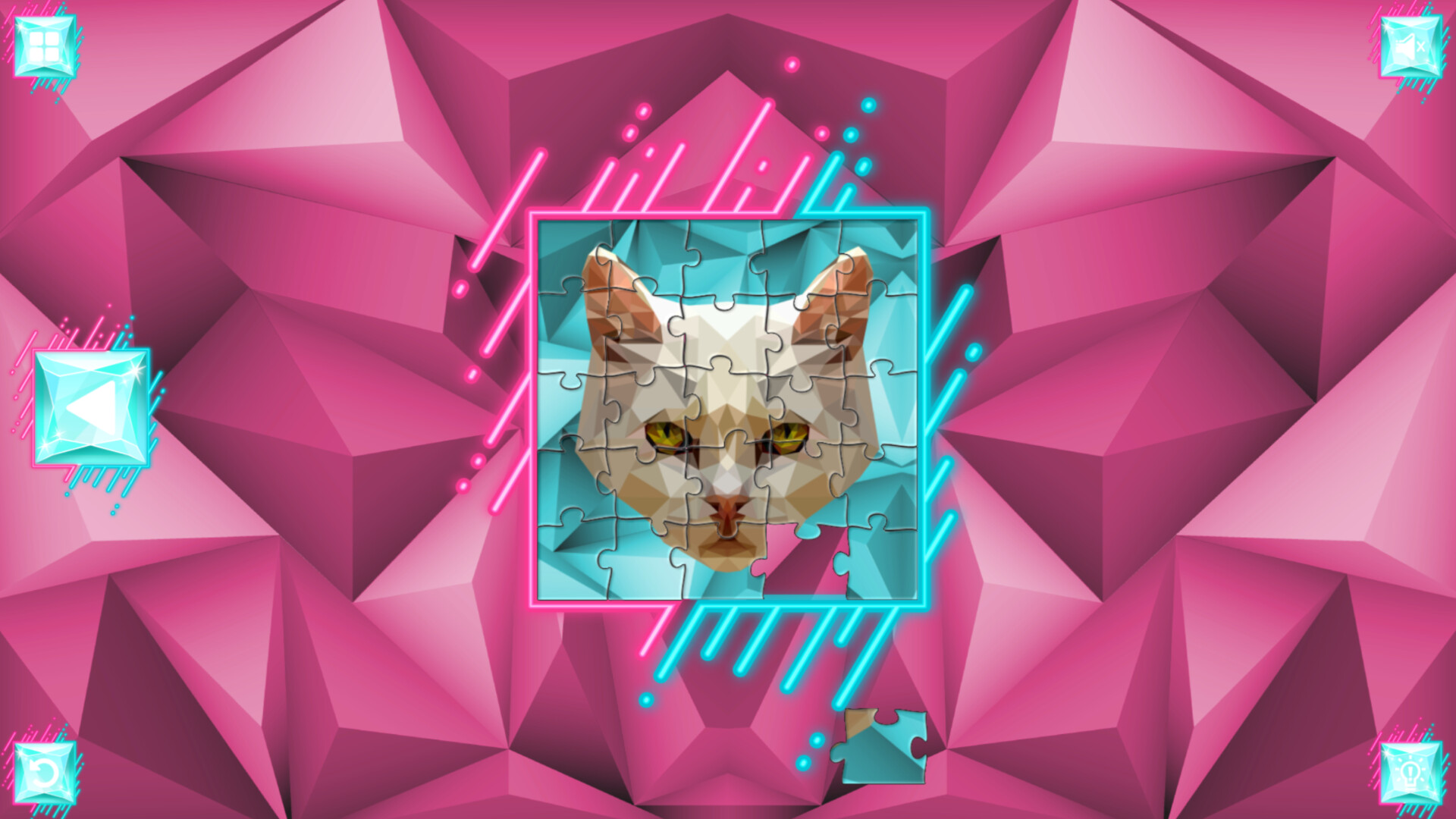 Poly Jigsaw: Cats screenshot 4
