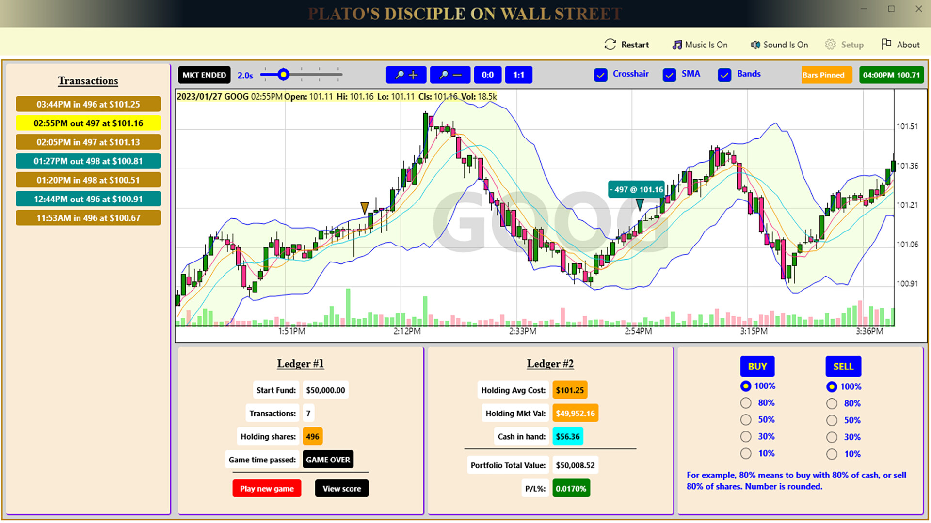 PLATO'S DISCIPLE ON WALL STREET (WITH 20 PLAYPACKS) screenshot 5