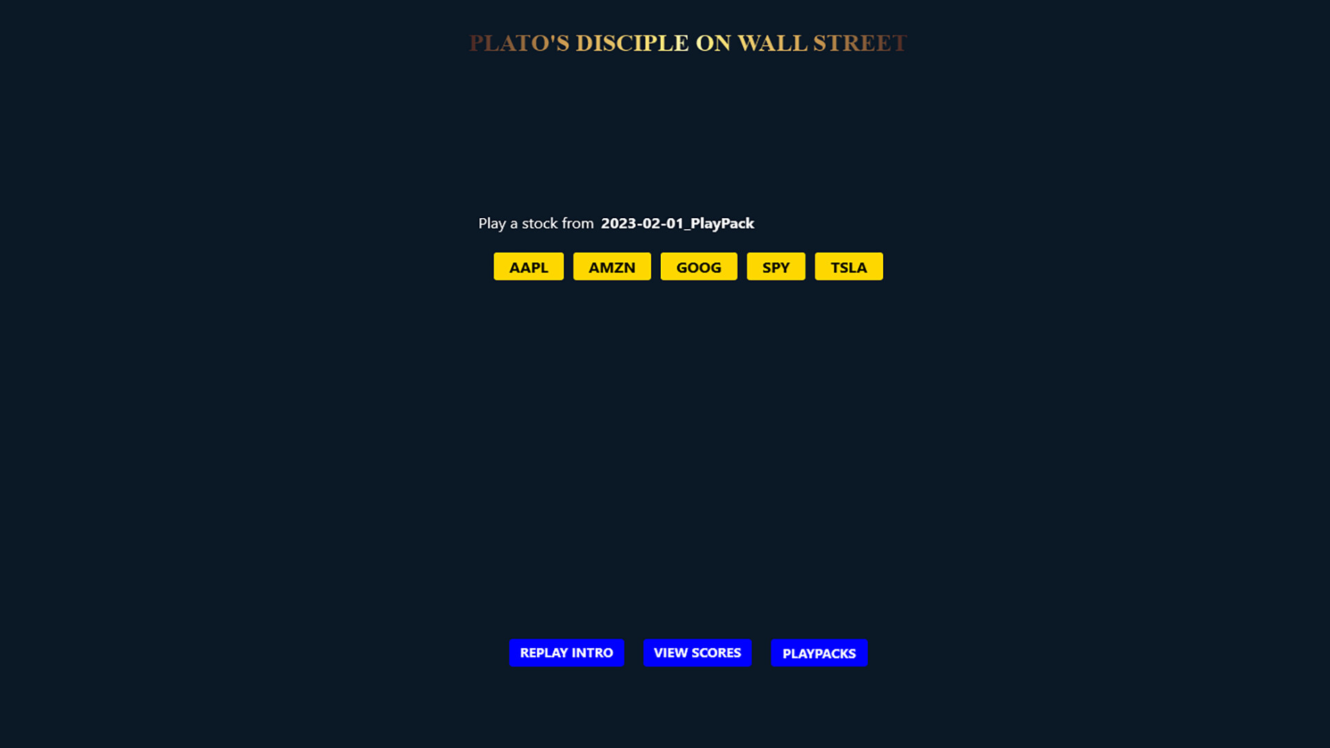 PLATO'S DISCIPLE ON WALL STREET (WITH 20 PLAYPACKS) screenshot 1