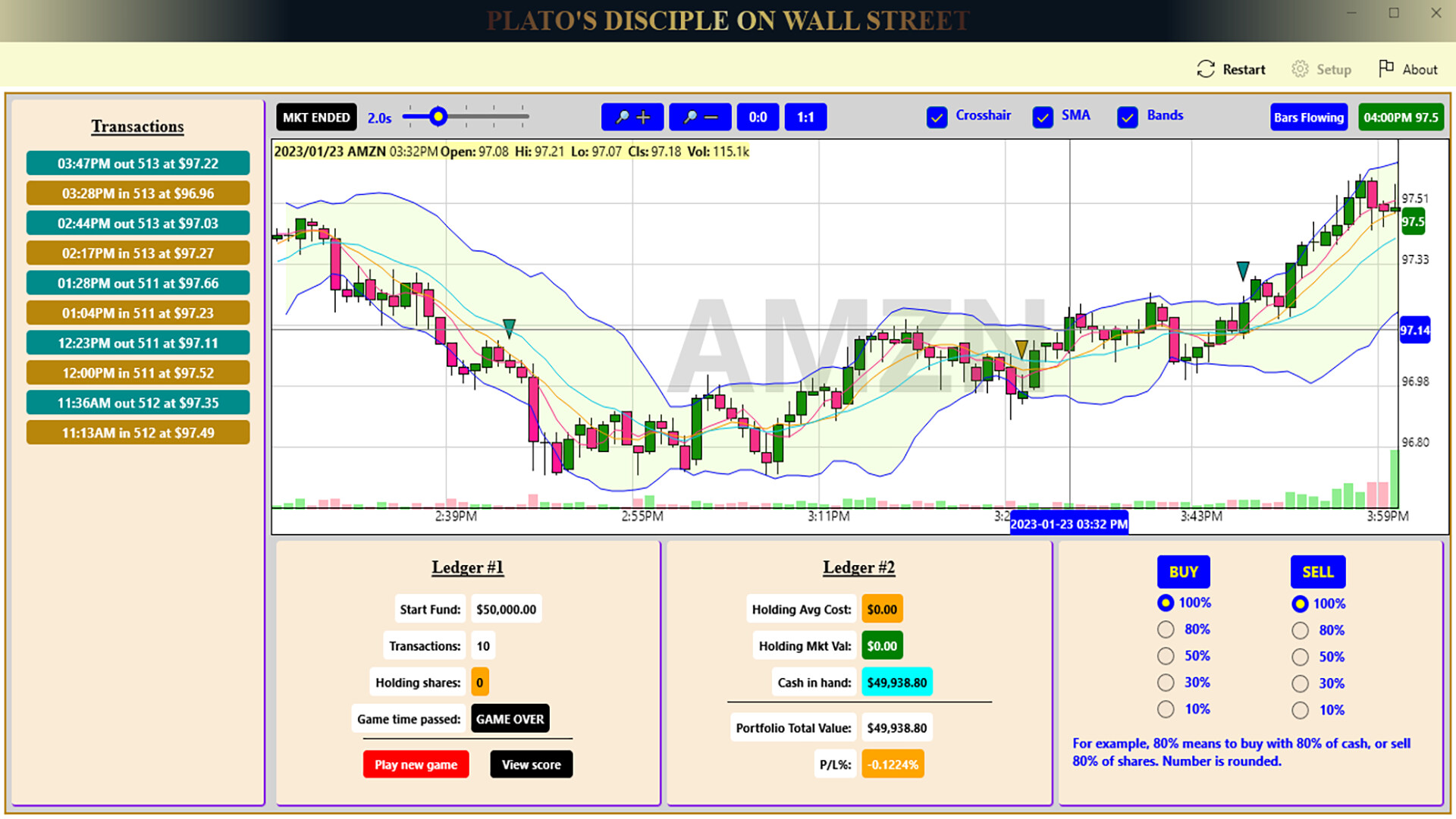 PLATO'S DISCIPLE ON WALL STREET (WITH 20 PLAYPACKS) screenshot 2
