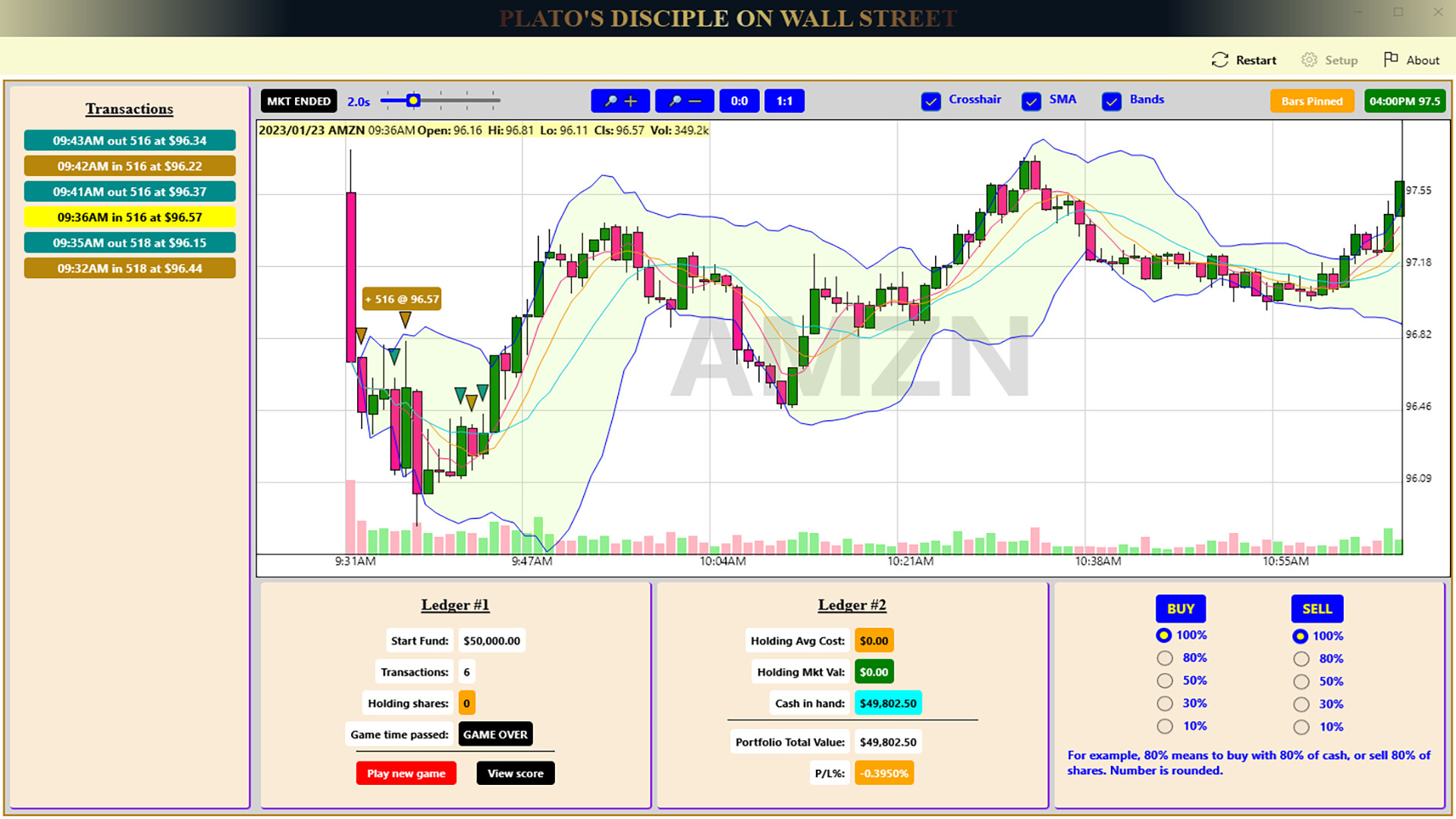 PLATO'S DISCIPLE ON WALL STREET (WITH 20 PLAYPACKS) screenshot 6