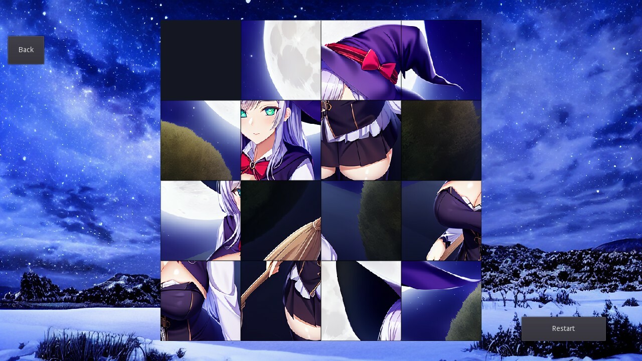 Slide Puzzle: Cute Moe Girls screenshot 8