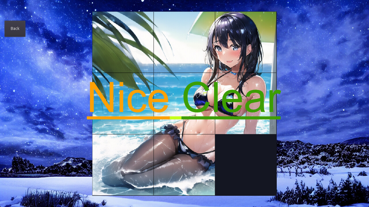Slide Puzzle: Cute Moe Girls screenshot 5