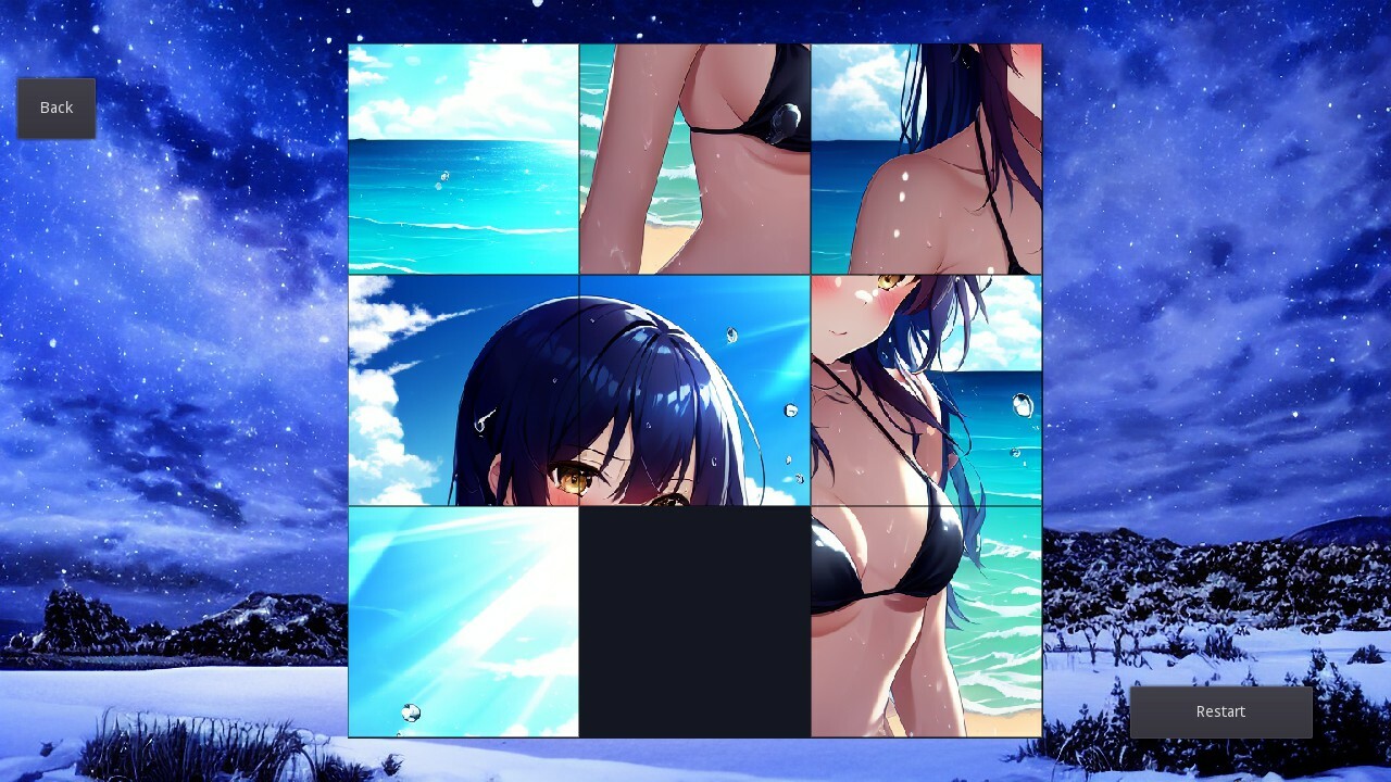 Slide Puzzle: Cute Moe Girls screenshot 7