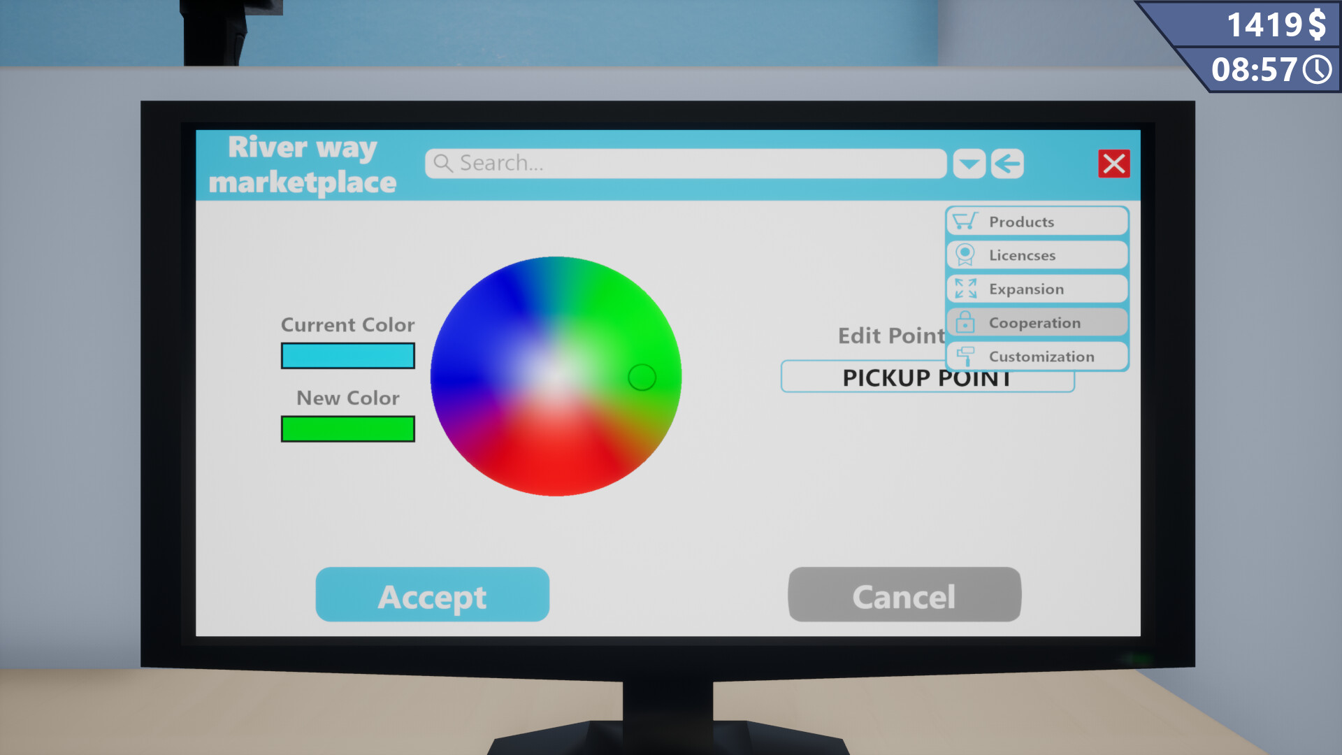 Pickup Point Simulator screenshot 4