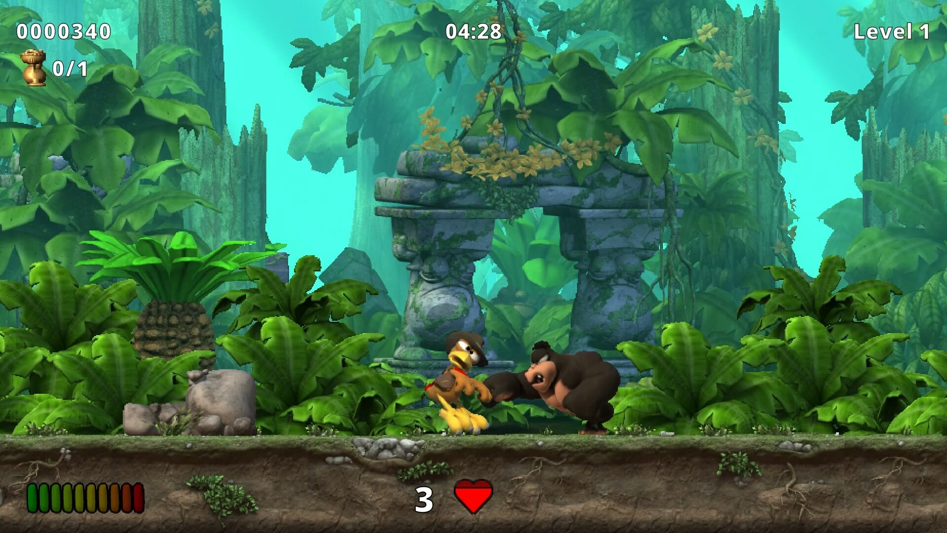 Moorhuhn 'Traps and Treasures' screenshot 2