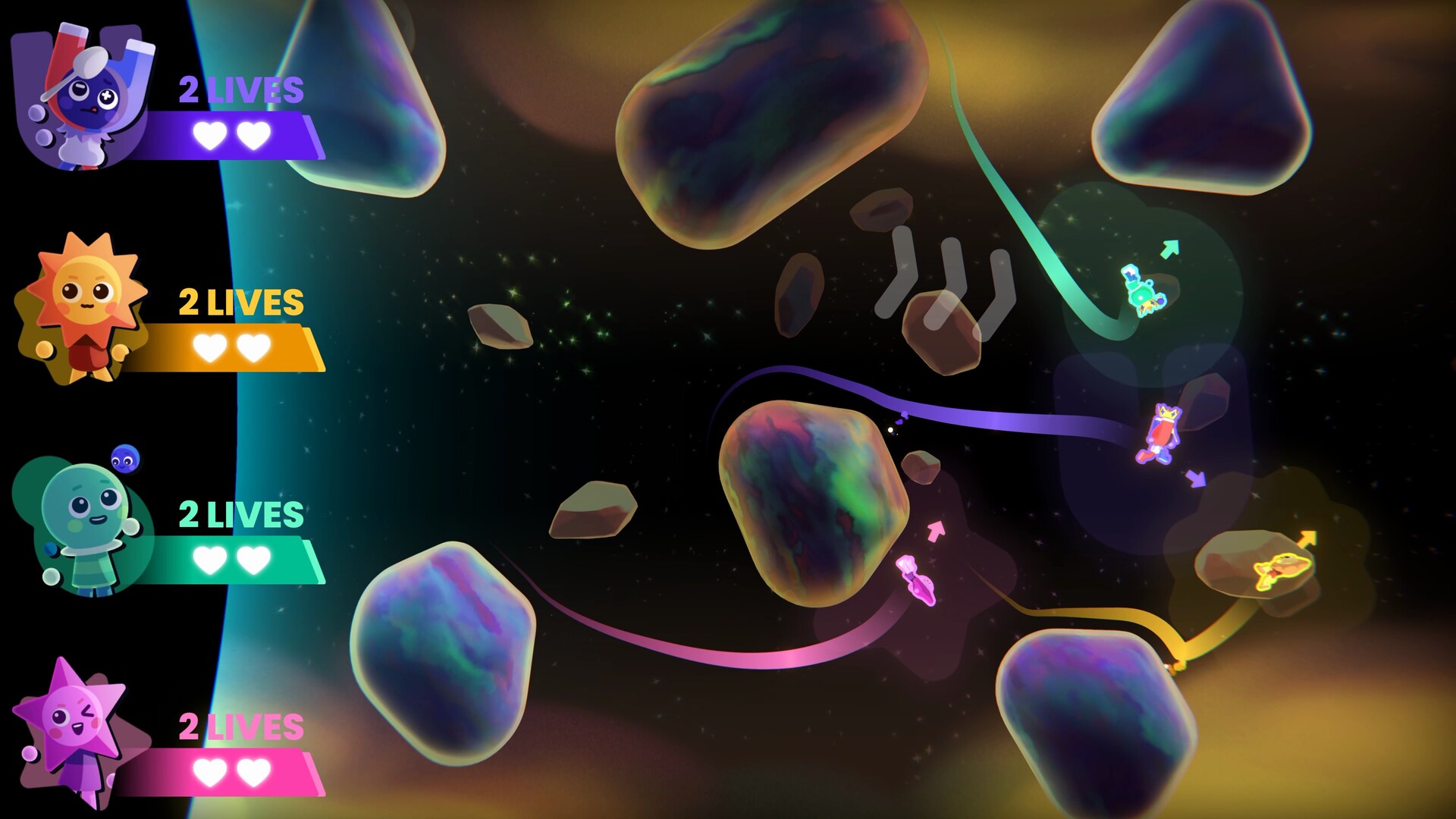 Which Way Up: Galaxy Games screenshot 1