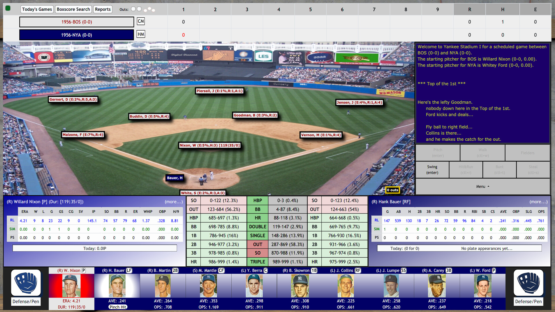 Digital Diamond Baseball V11 screenshot 1