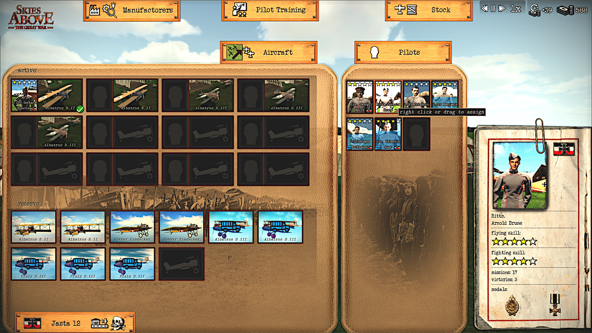 Skies above the Great War screenshot 4