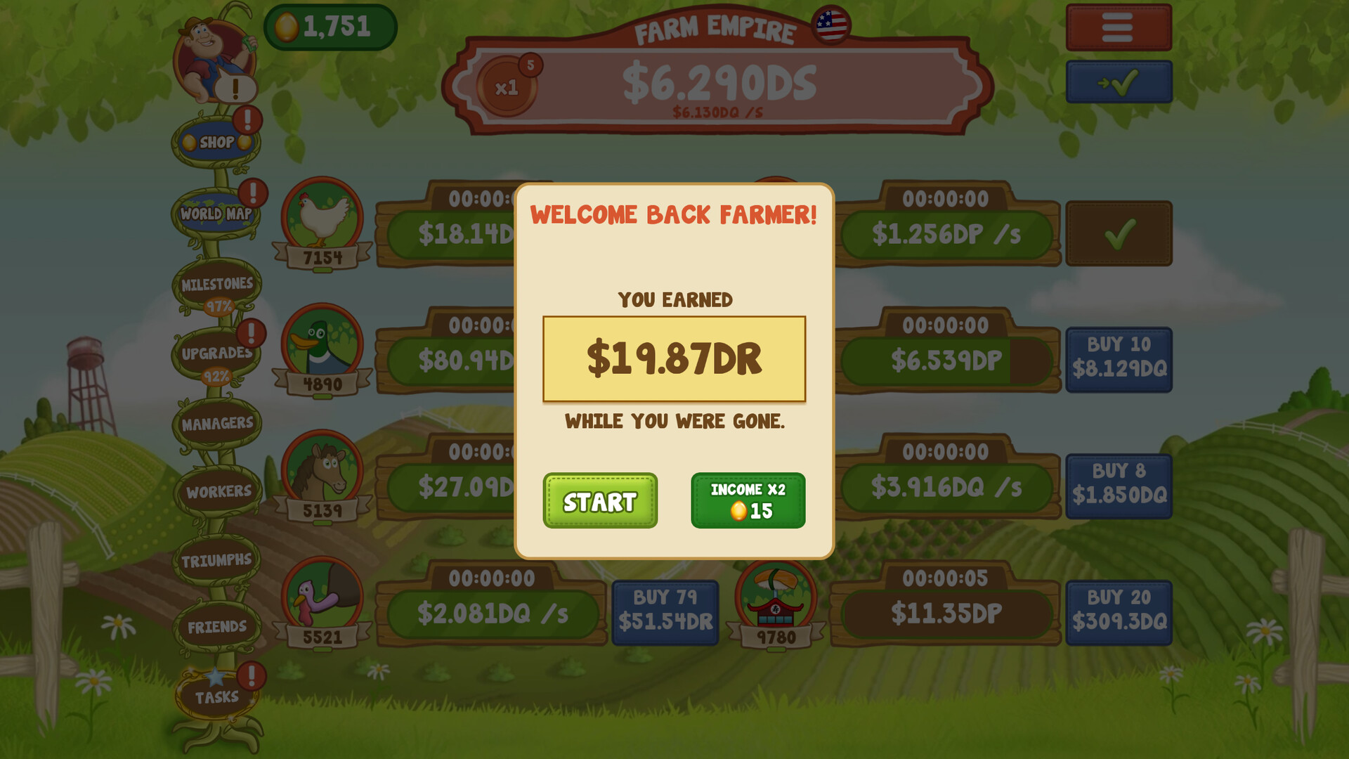 Farm Empire screenshot 2