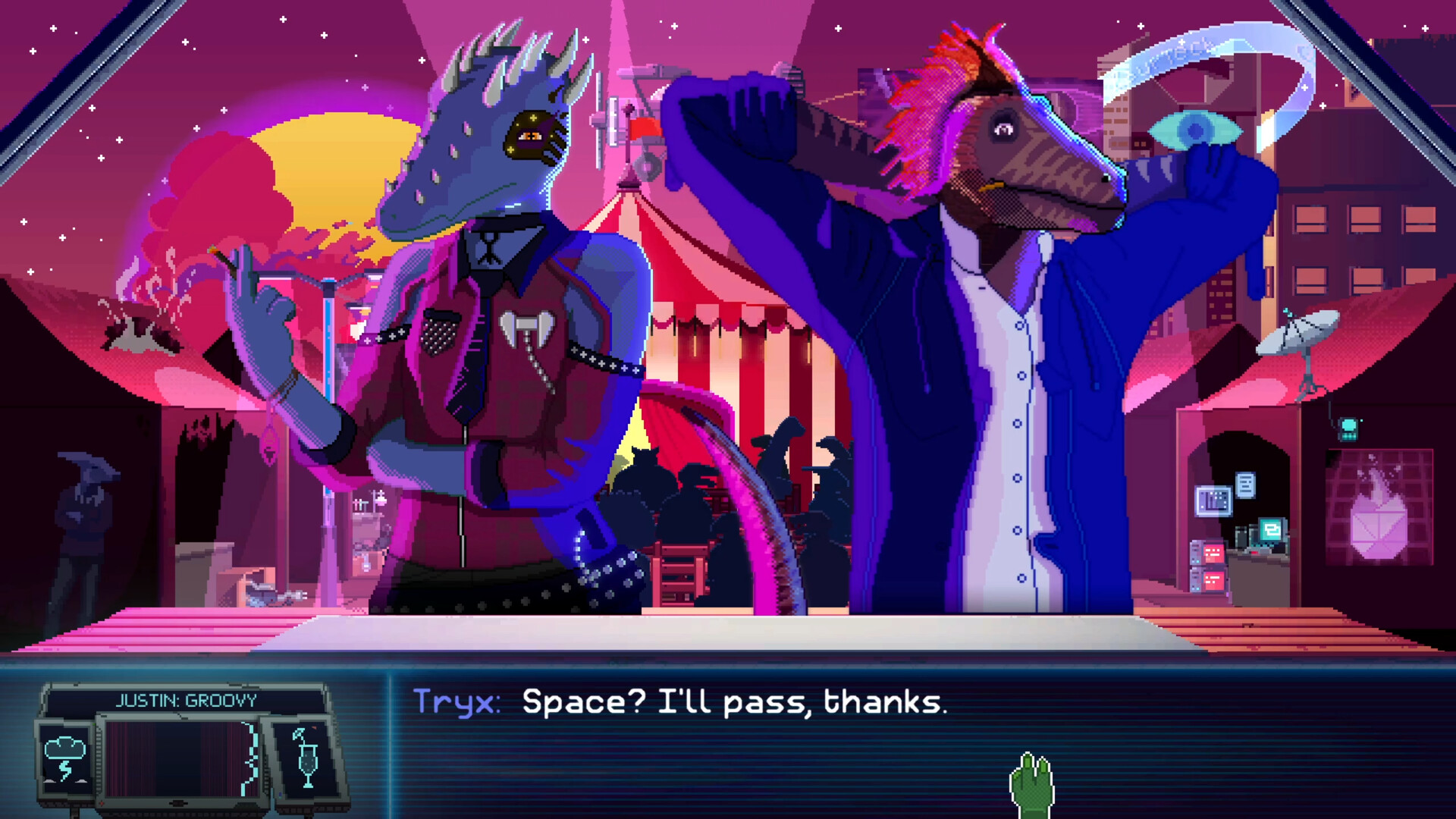 Dynopunk: Welcome to Synth-City screenshot 3