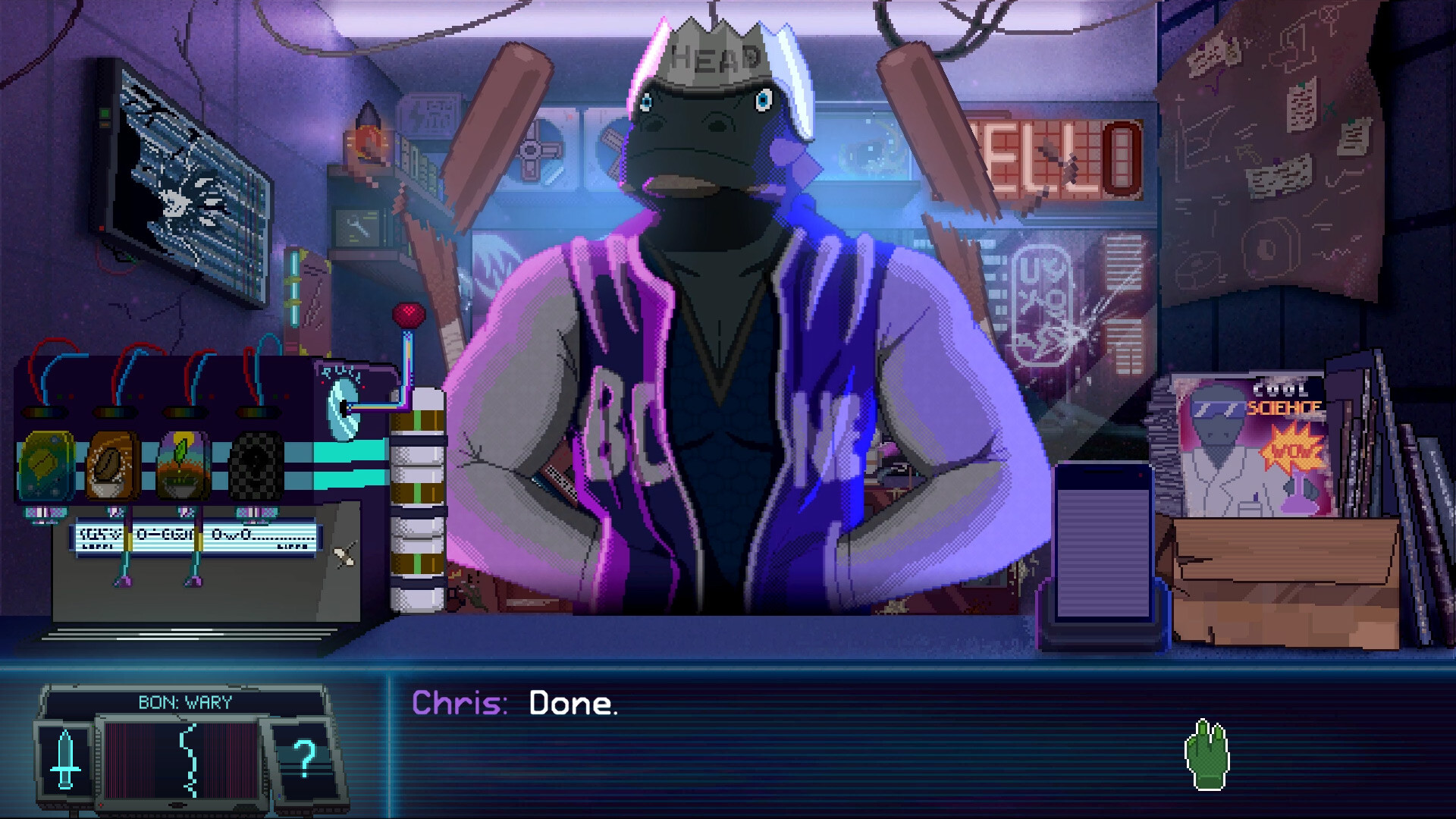 Dynopunk: Welcome to Synth-City screenshot 12