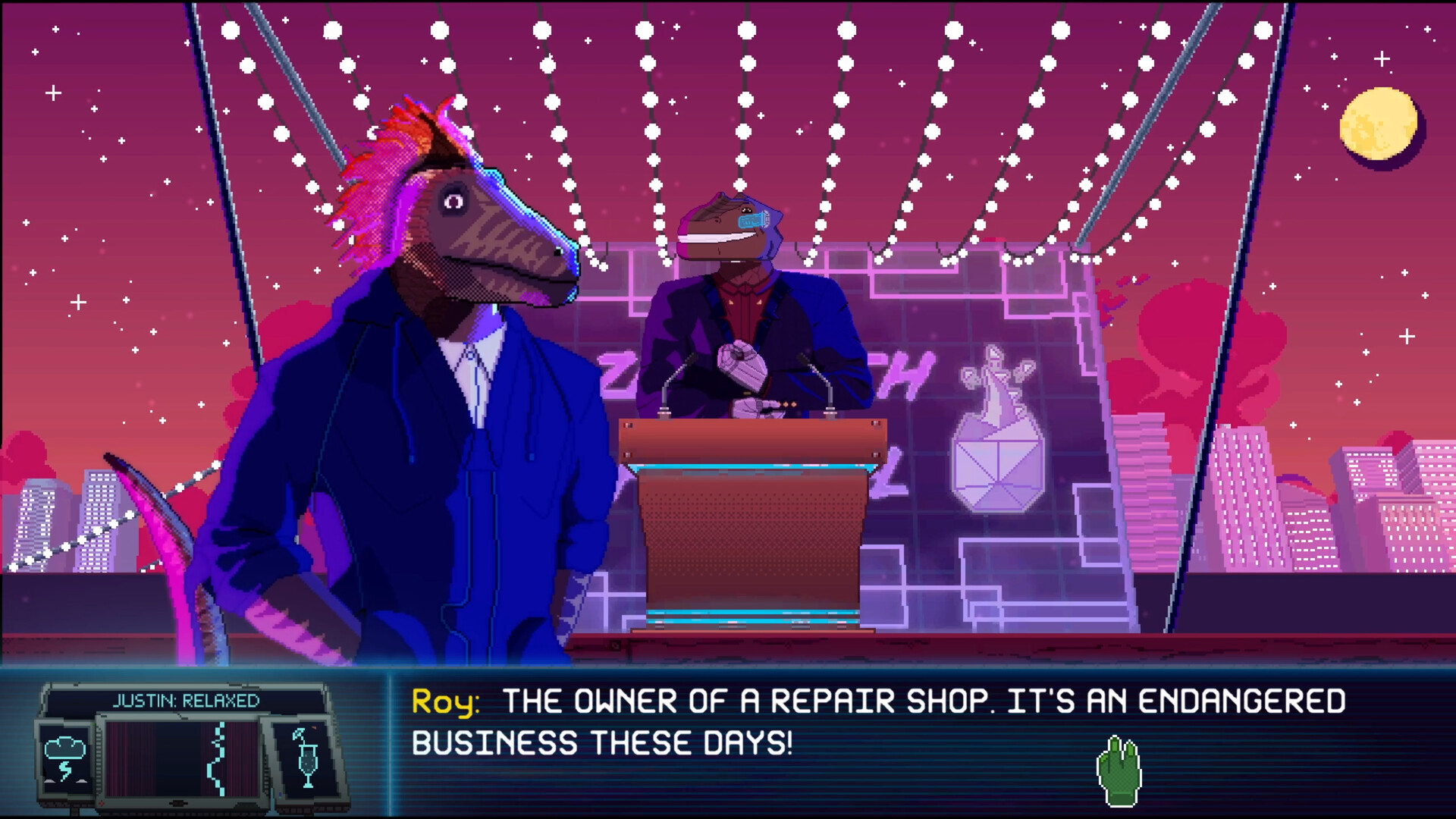 Dynopunk: Welcome to Synth-City screenshot 8